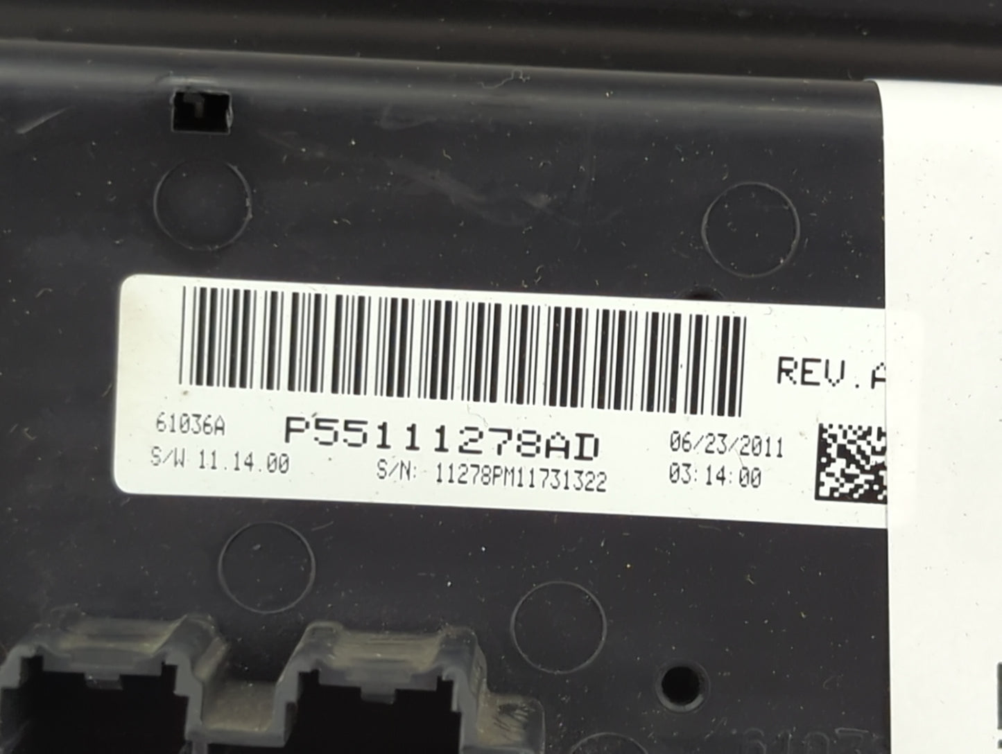 2012 Jeep Compass Climate Control Module Temperature AC/Heater Replacement P/N:P55111278AD Fits Fits 2011 2013 2014 2015 201