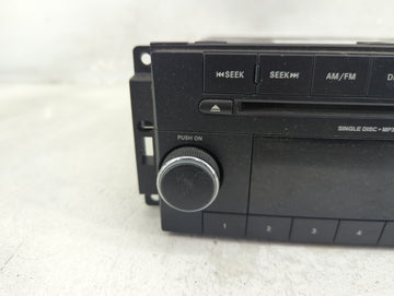 2012-2017 Jeep Compass Radio AM FM Cd Player Receiver Replacement P/N:P05091195AA Fits Fits 2012 2013 2014 2015 2016 2017 OEM Used Auto Parts