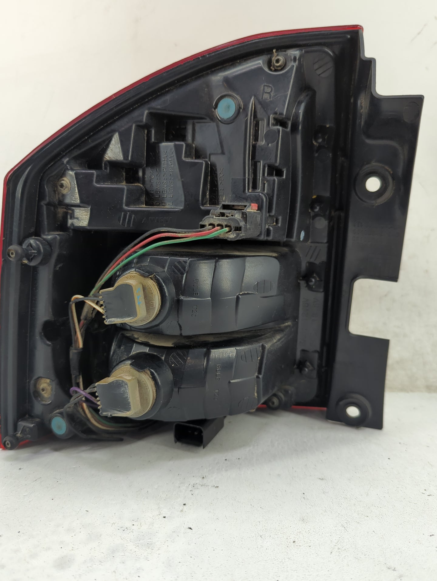 2011-2013 Jeep Compass Tail Light Assembly Passenger Right OEM Fits Fits 2011 2012 2013 OEM Used Auto Parts - Oemusedautopar