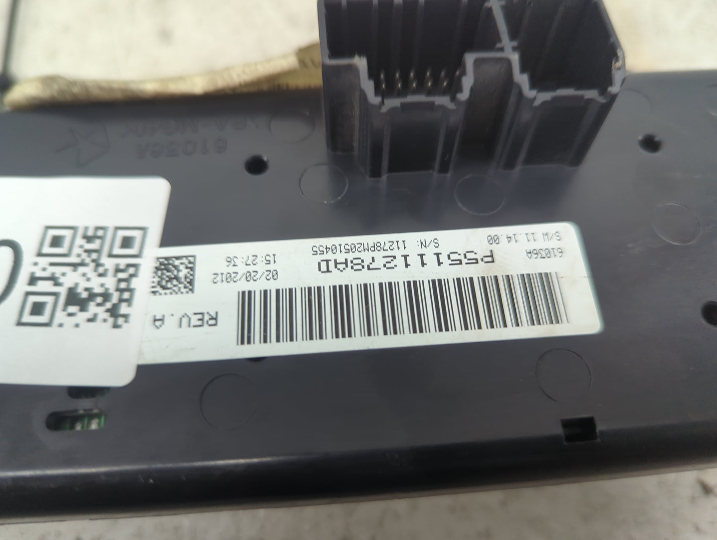 2012 Jeep Compass Climate Control Module Temperature AC/Heater Replacement P/N:P55111278AD Fits Fits 2011 2013 2014 2015 201