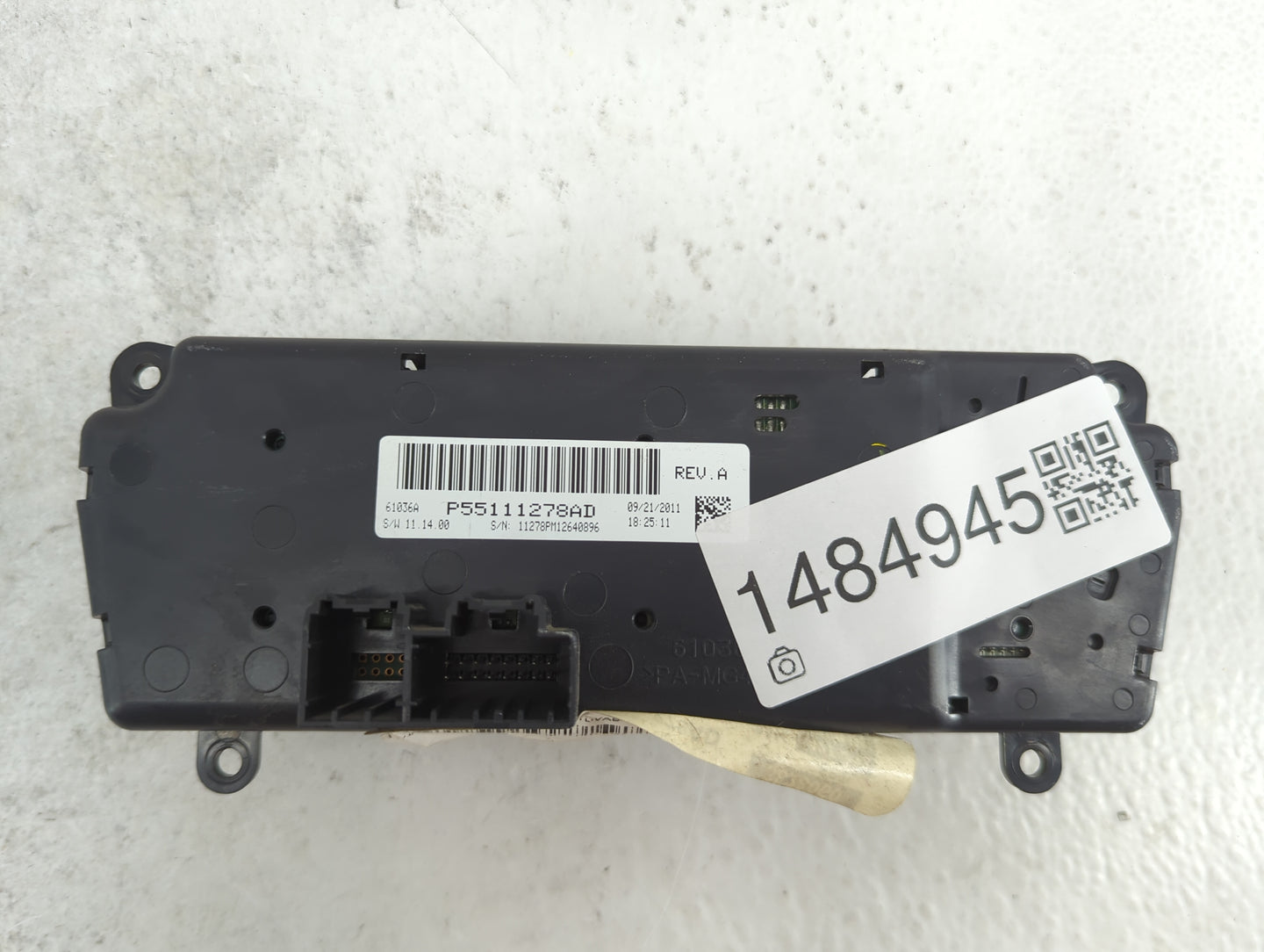 2012 Jeep Compass Climate Control Module Temperature AC/Heater Replacement P/N:P55111278AD Fits Fits 2011 2013 2014 2015 201