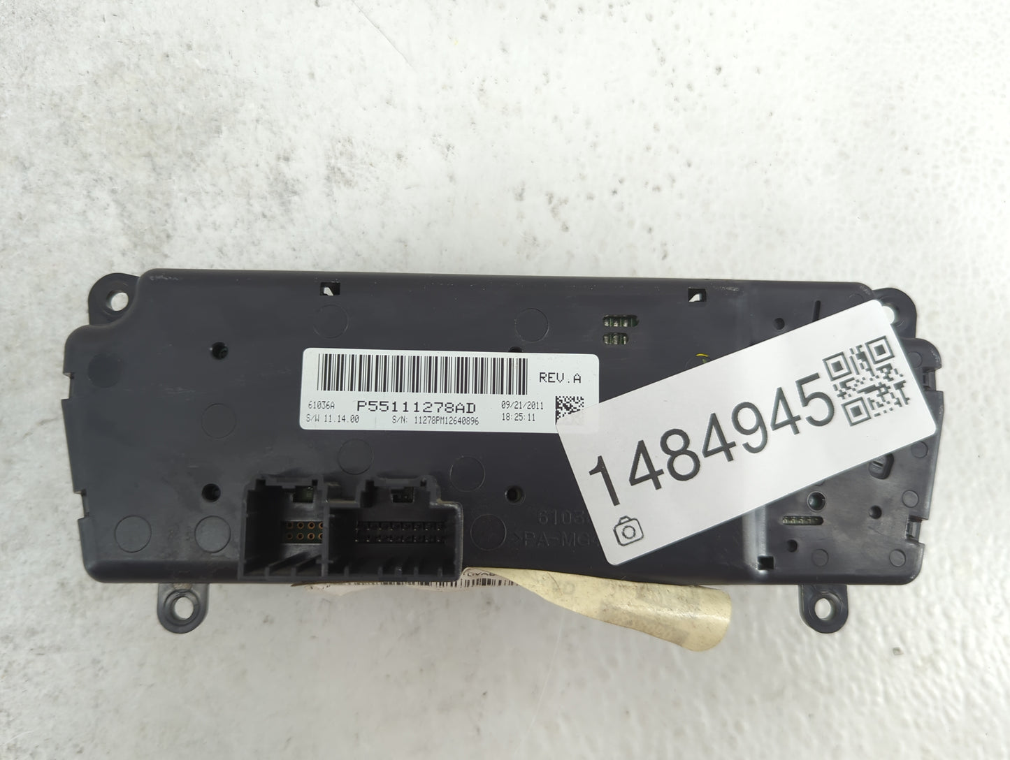 2012 Jeep Compass Climate Control Module Temperature AC/Heater Replacement P/N:P55111278AD Fits Fits 2011 2013 2014 2015 201