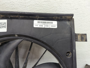 2007-2017 Jeep Compass Electric Radiator Cooling Fan Motor Assembly P/N:107VE 83403 Fits OEM Used Auto Parts