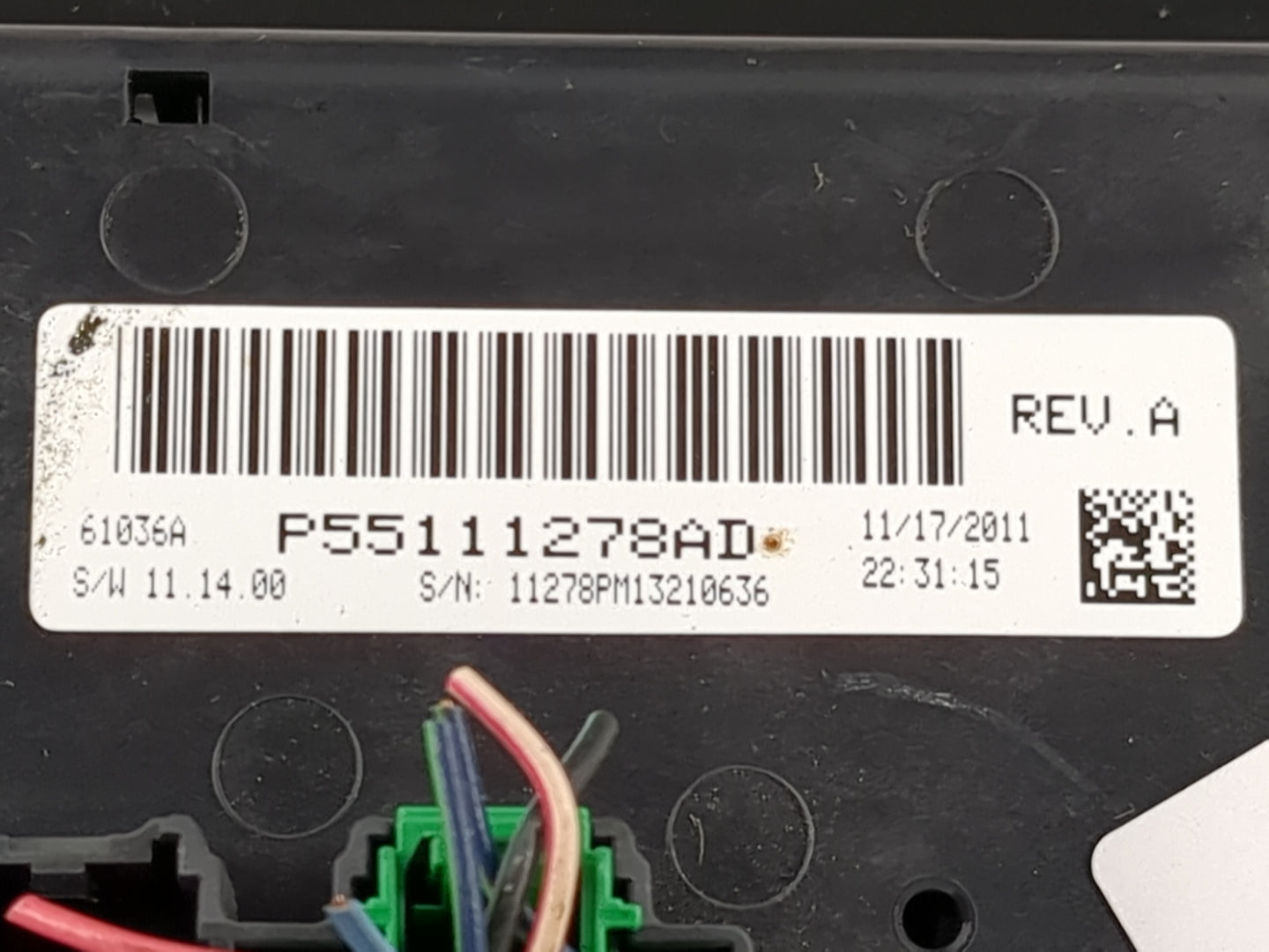 2012 Jeep Compass Climate Control Module Temperature AC/Heater Replacement P/N:P55111278AD Fits Fits 2011 2013 2014 2015 201