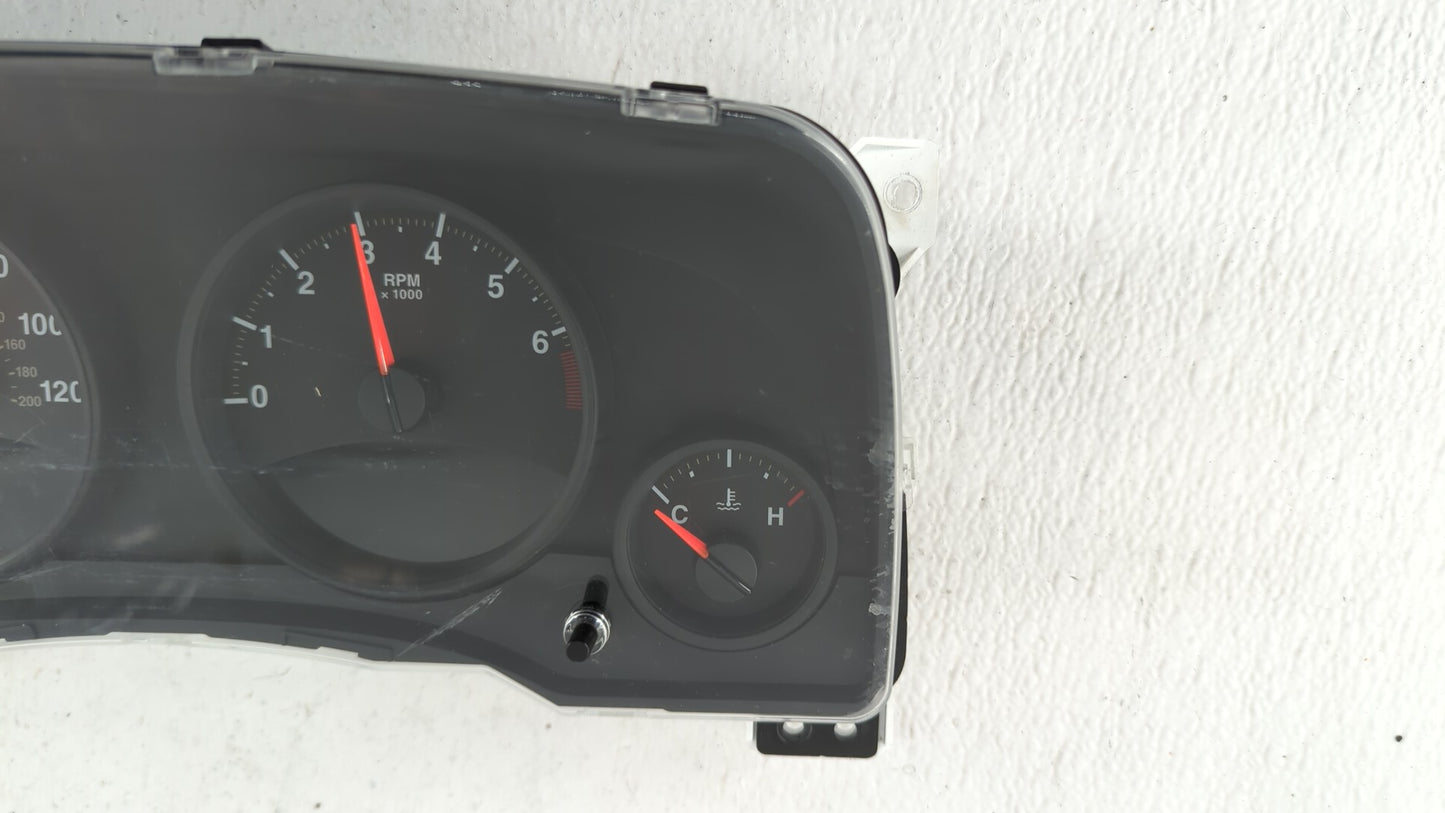 2011-2012 Jeep Compass Instrument Cluster Speedometer Gauges P/N:68080402AE 98080402AD, P68080402AE Fits Fits 2011 2012 OEM 