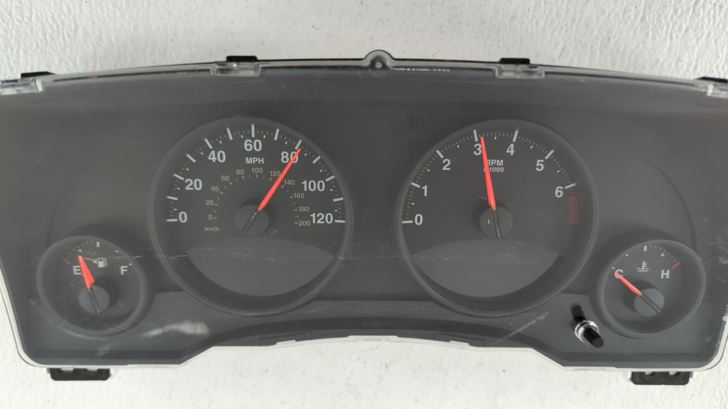 2011-2012 Jeep Compass Instrument Cluster Speedometer Gauges P/N:68080402AE 98080402AD, P68080402AE Fits Fits 2011 2012 OEM 