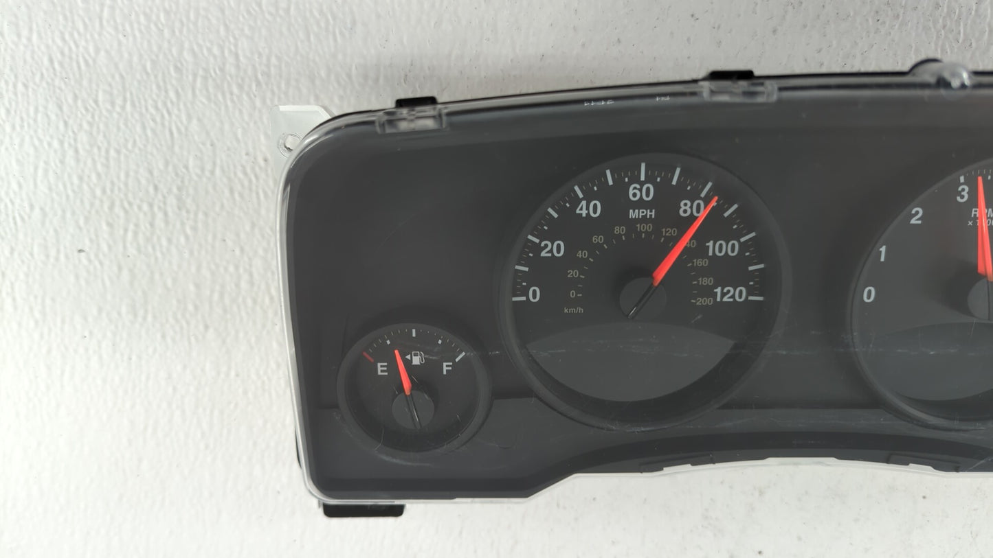 2011-2012 Jeep Compass Instrument Cluster Speedometer Gauges P/N:68080402AE 98080402AD, P68080402AE Fits Fits 2011 2012 OEM 