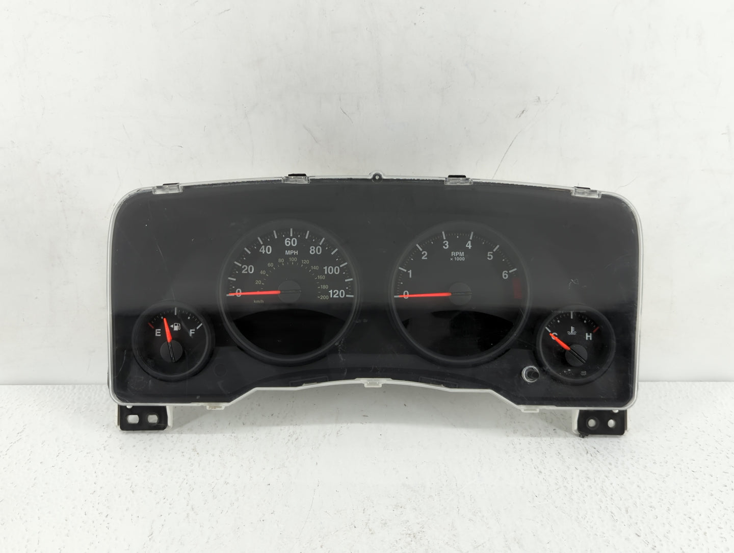2011-2012 Jeep Compass Instrument Cluster Speedometer Gauges P/N:68080402AF 68080402AE, 98080402AD Fits Fits 2011 2012 OEM U