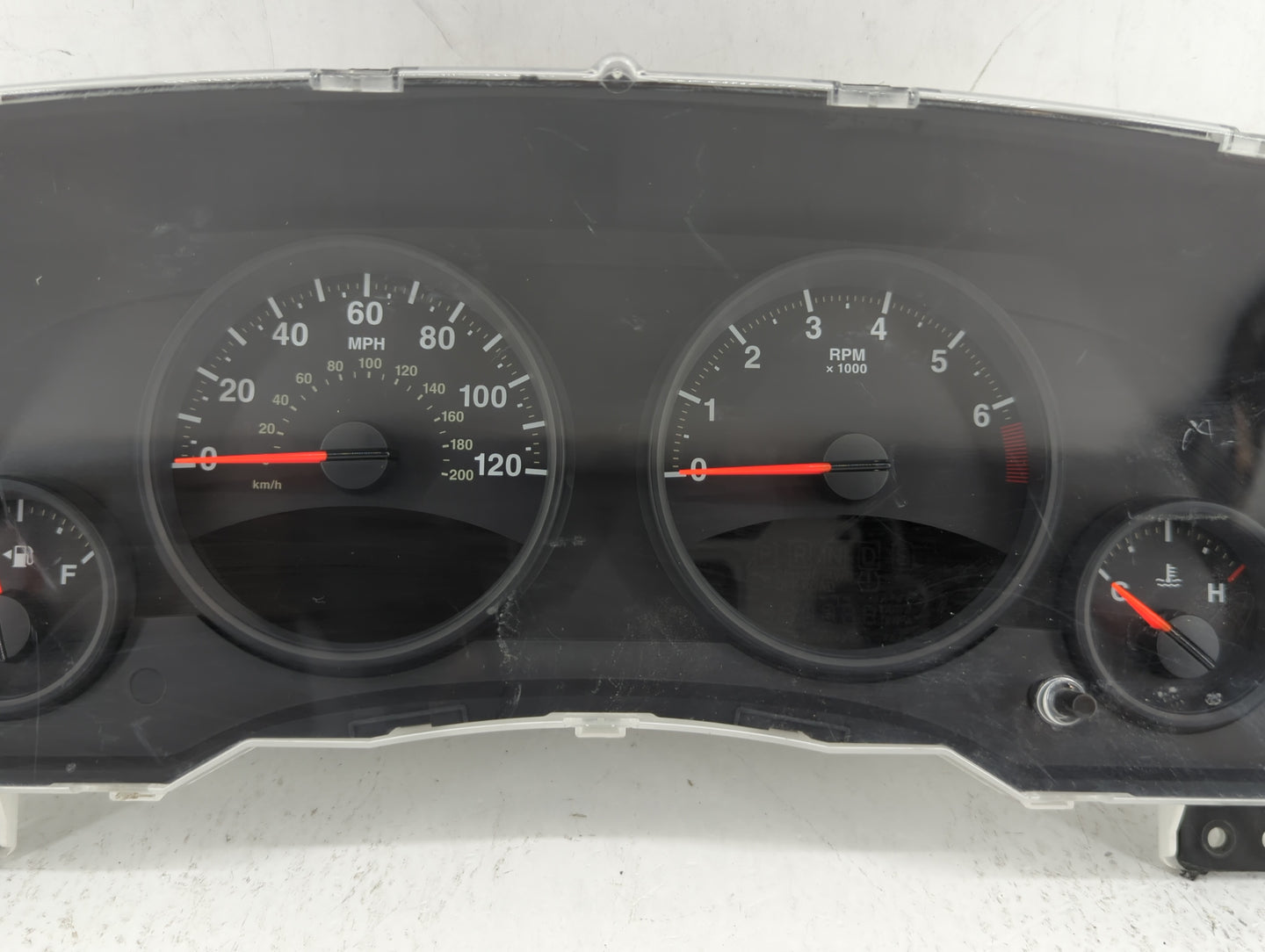 2011-2012 Jeep Compass Instrument Cluster Speedometer Gauges P/N:68080402AF 68080402AE, 98080402AD Fits Fits 2011 2012 OEM U