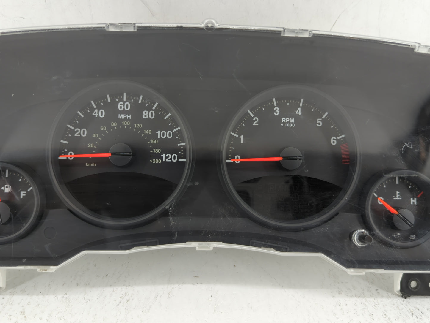2011-2012 Jeep Compass Instrument Cluster Speedometer Gauges P/N:68080402AF 68080402AE, 98080402AD Fits Fits 2011 2012 OEM U