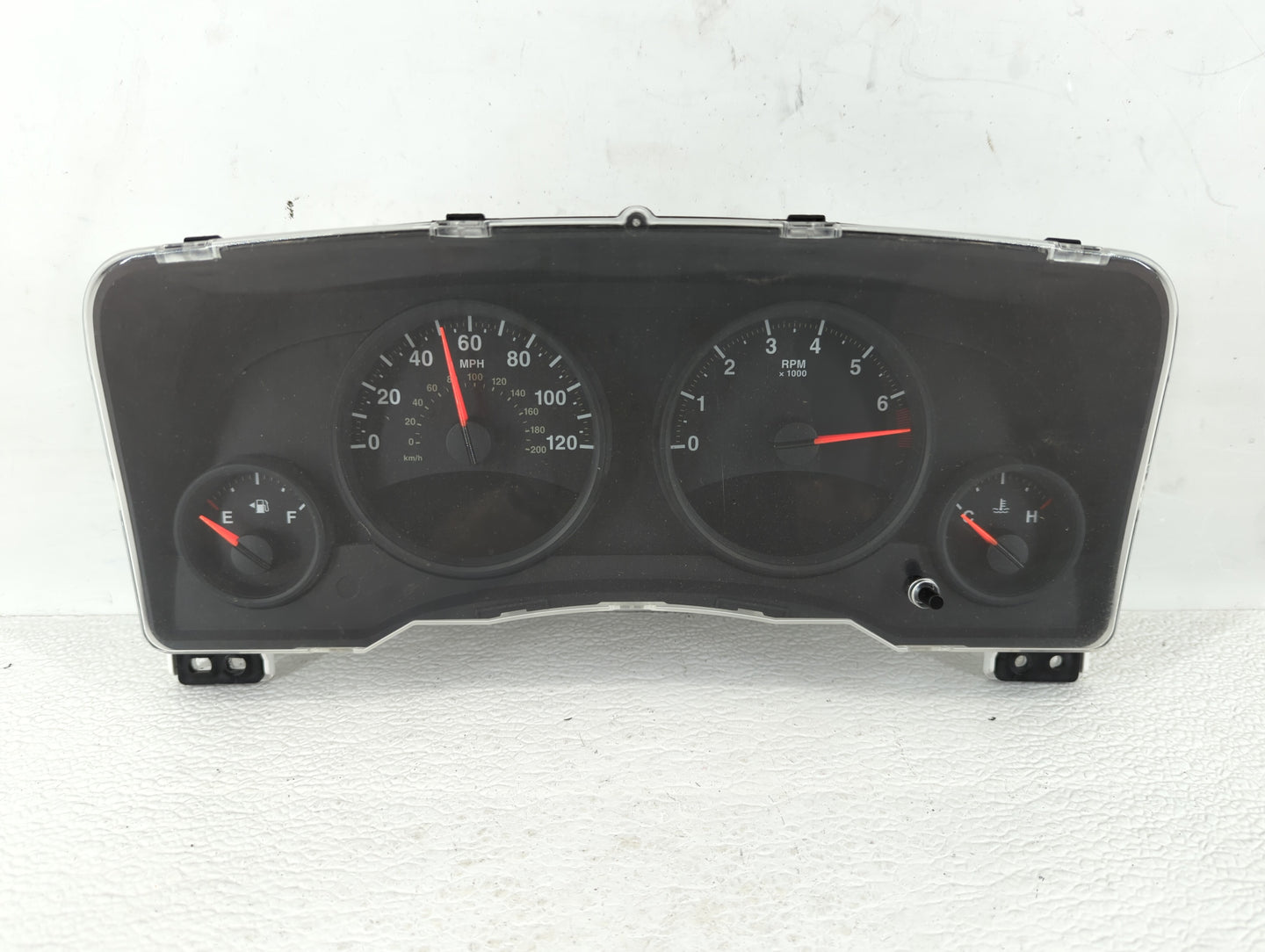 2011-2013 Jeep Compass Instrument Cluster Speedometer Gauges P/N:68080402AE 68080402AF, 68080402AD Fits Fits 2011 2012 2013 