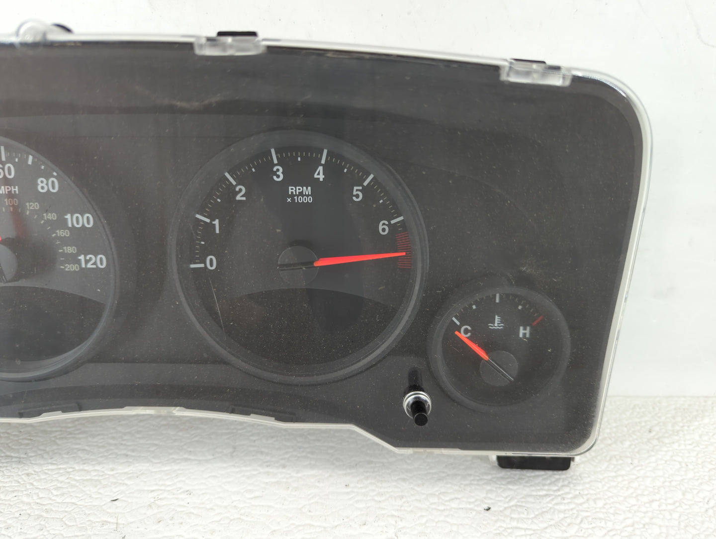 2011-2013 Jeep Compass Instrument Cluster Speedometer Gauges P/N:68080402AE 68080402AF, 68080402AD Fits Fits 2011 2012 2013 