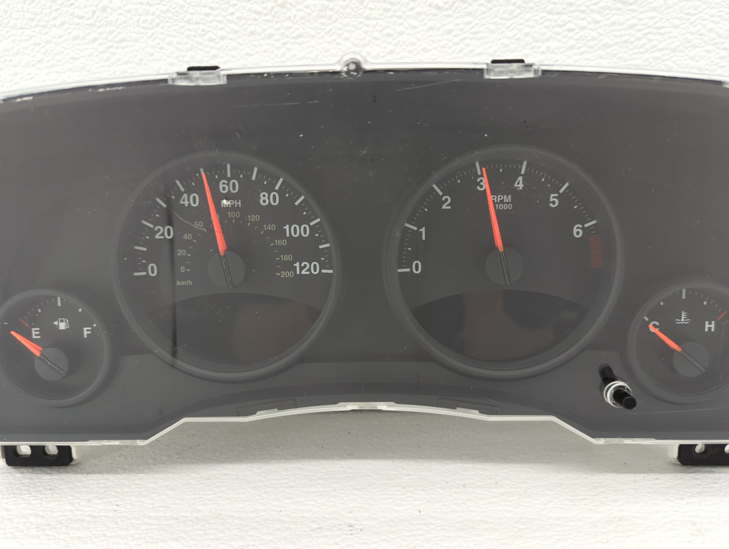 2011-2013 Jeep Compass Instrument Cluster Speedometer Gauges P/N:68080402AE 68080402AF, 68080402AD Fits Fits 2011 2012 2013 