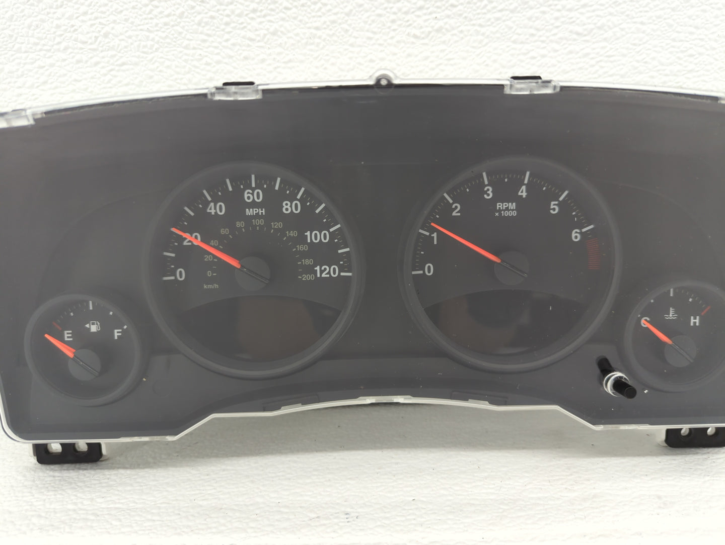 2012 Jeep Compass Instrument Cluster Speedometer Gauges P/N:68080402AE Fits OEM Used Auto Parts - Oemusedautoparts1.com