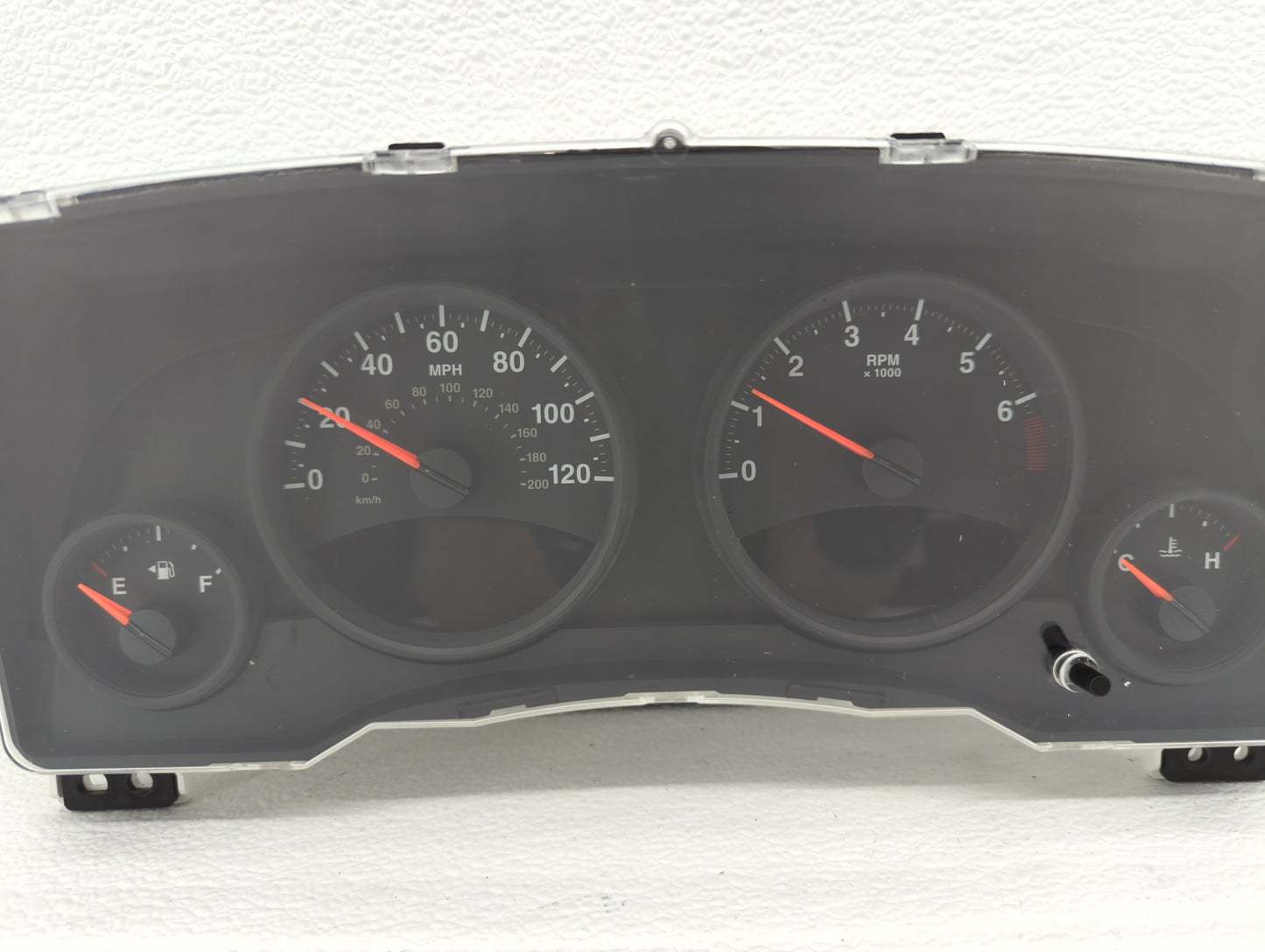 2012 Jeep Compass Instrument Cluster Speedometer Gauges P/N:68080402AE Fits OEM Used Auto Parts - Oemusedautoparts1.com
