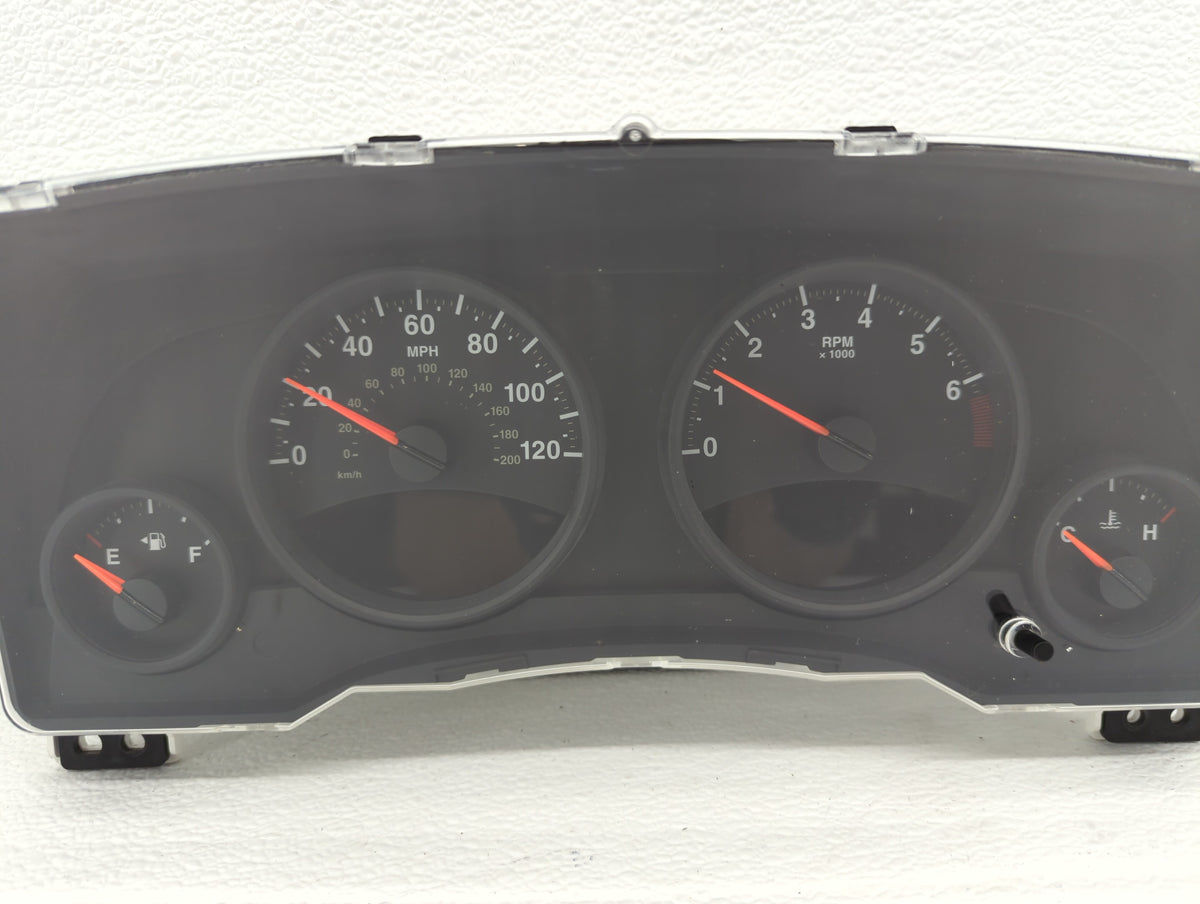 2012 Jeep Compass Instrument Cluster Speedometer Gauges P/N:68080402AE Miles: Fits Fits 2008 2009 OEM Used Auto Parts - Oemu