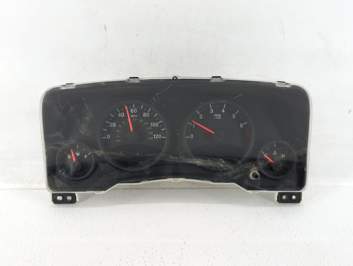 2011-2013 Jeep Compass Instrument Cluster Speedometer Gauges P/N:68080402AE, 68080402AF, 68080402AD Fits Fits 2011 2012 2013