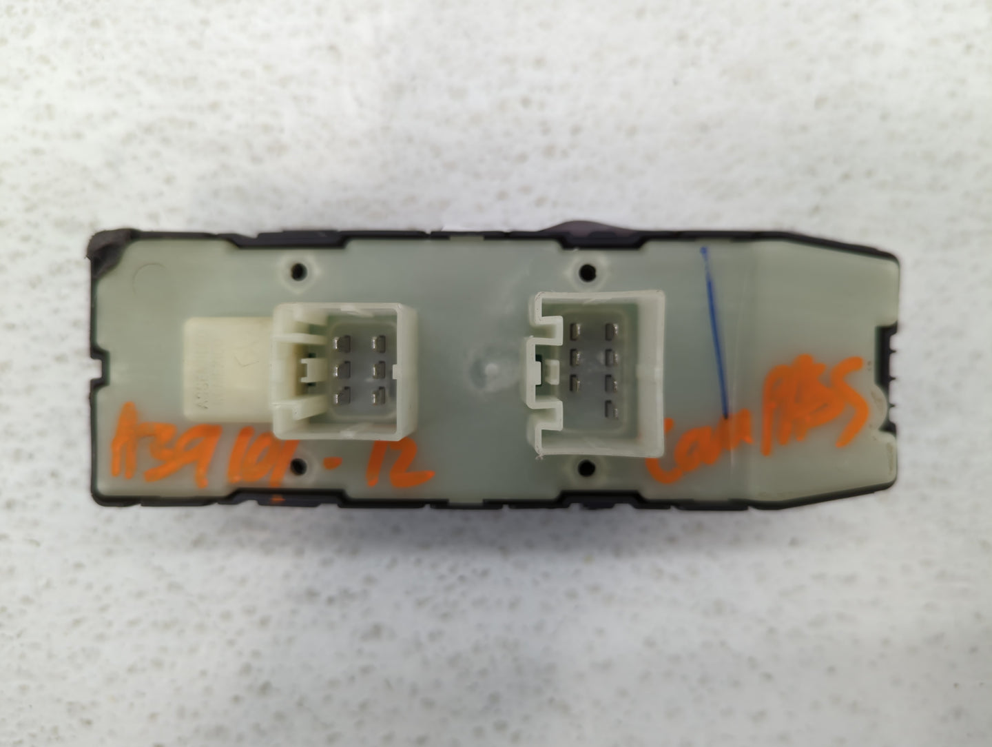 2012 Jeep Compass Master Power Window Switch Replacement Driver Side Left Fits OEM Used Auto Parts - Oemusedautoparts1.com