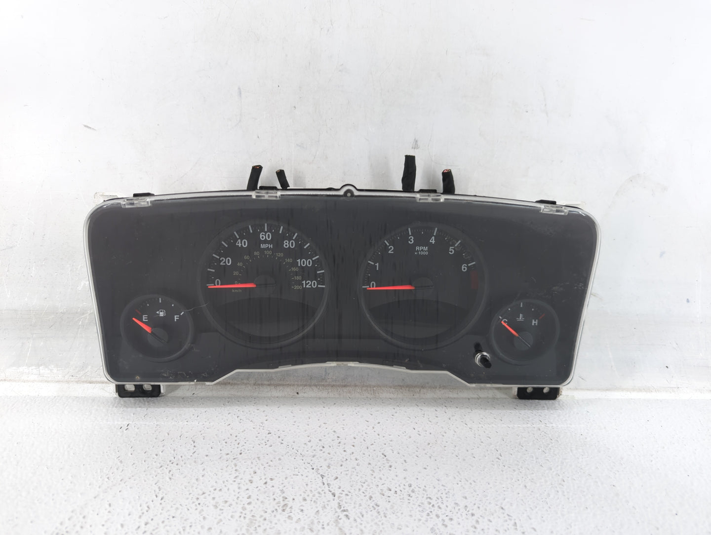 2011-2013 Jeep Compass Instrument Cluster Speedometer Gauges P/N:68080402AF 68080402AE Fits Fits 2011 2012 2013 OEM Used Aut