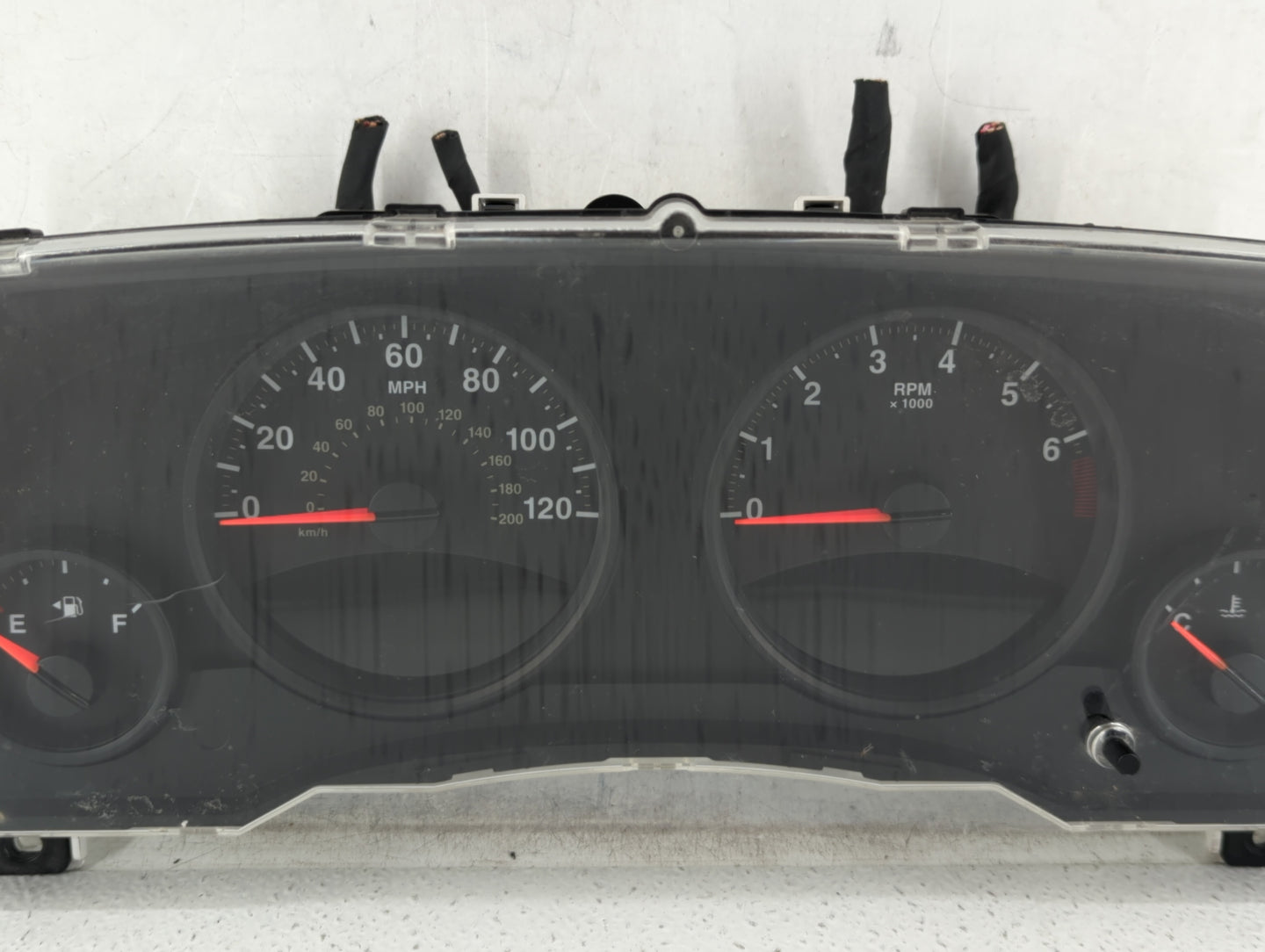 2011-2013 Jeep Compass Instrument Cluster Speedometer Gauges P/N:68080402AF 68080402AE Fits Fits 2011 2012 2013 OEM Used Aut