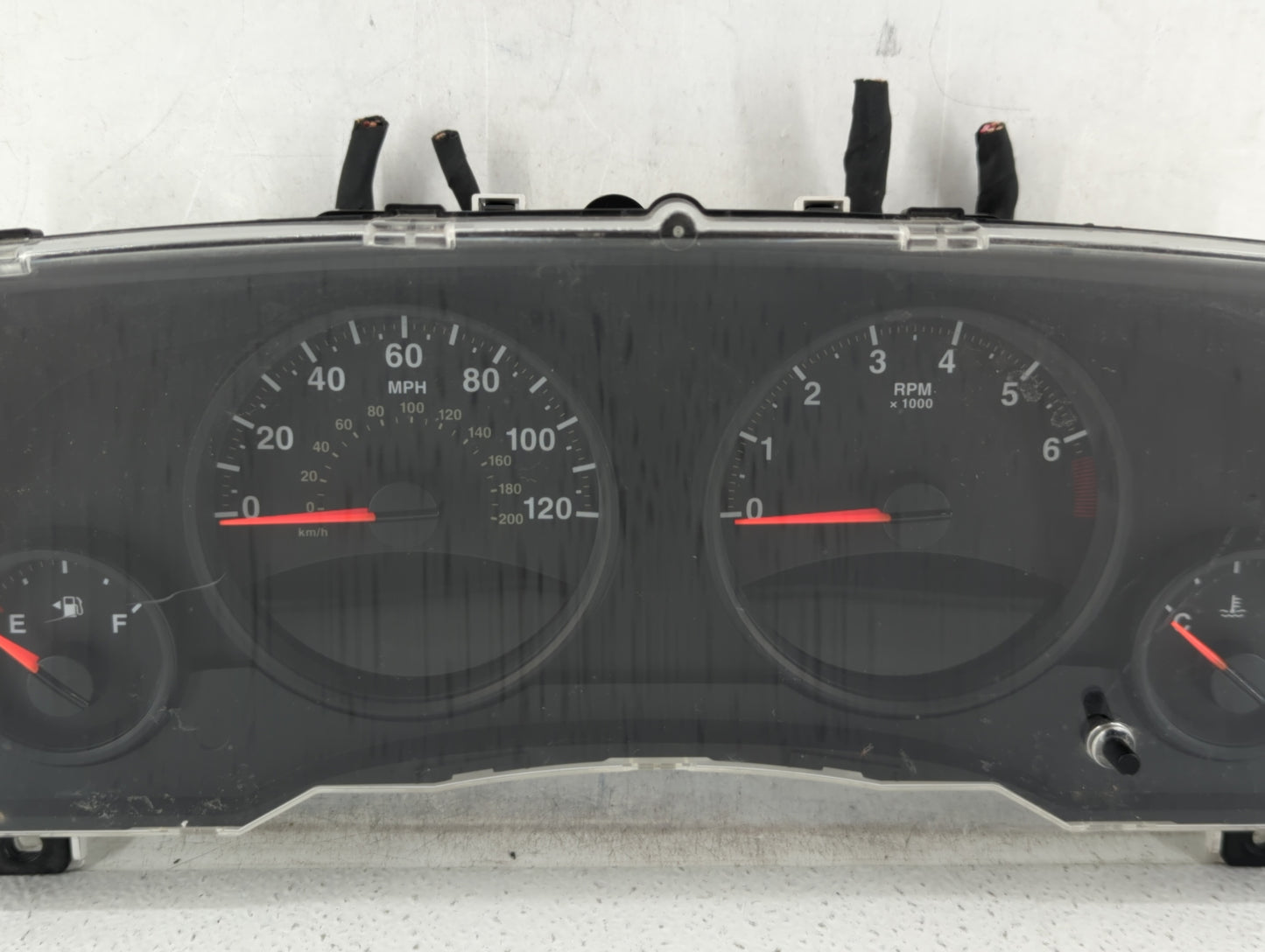 2011-2013 Jeep Compass Instrument Cluster Speedometer Gauges P/N:68080402AF 68080402AE Fits Fits 2011 2012 2013 OEM Used Aut
