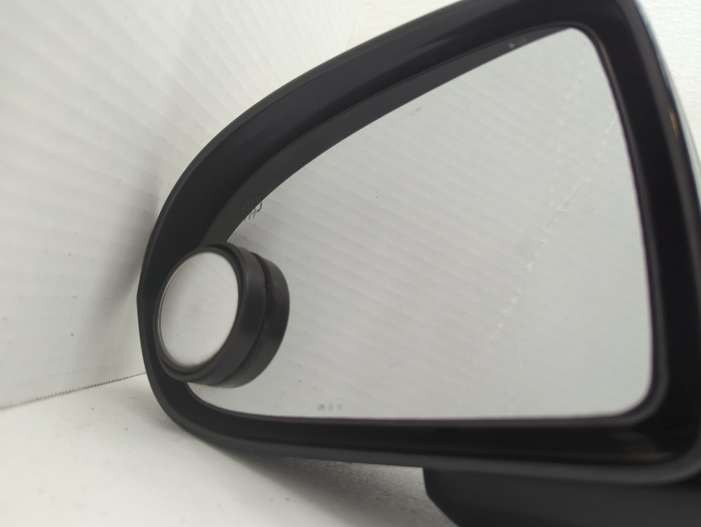 2007-2017 Jeep Compass Driver Left Side View Manual Door Mirror Black - Oemusedautoparts1.com