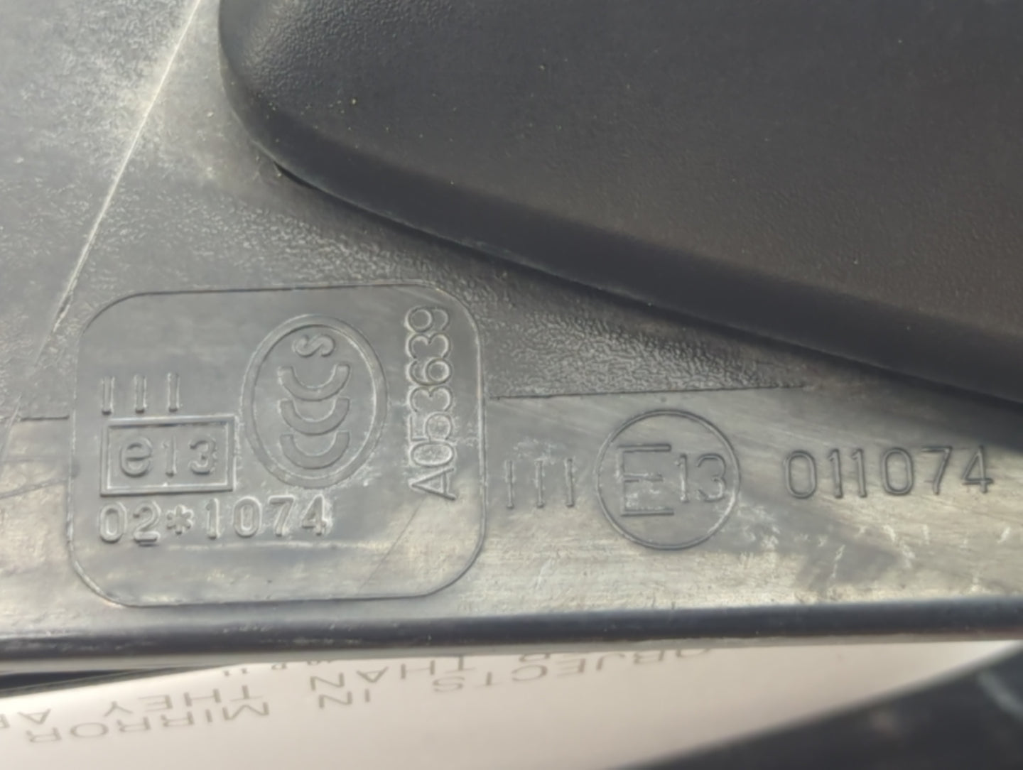 2007-2017 Jeep Compass Passenger Side View Mirror - Right Door Mirror OEM Used - Oemusedautoparts1.com