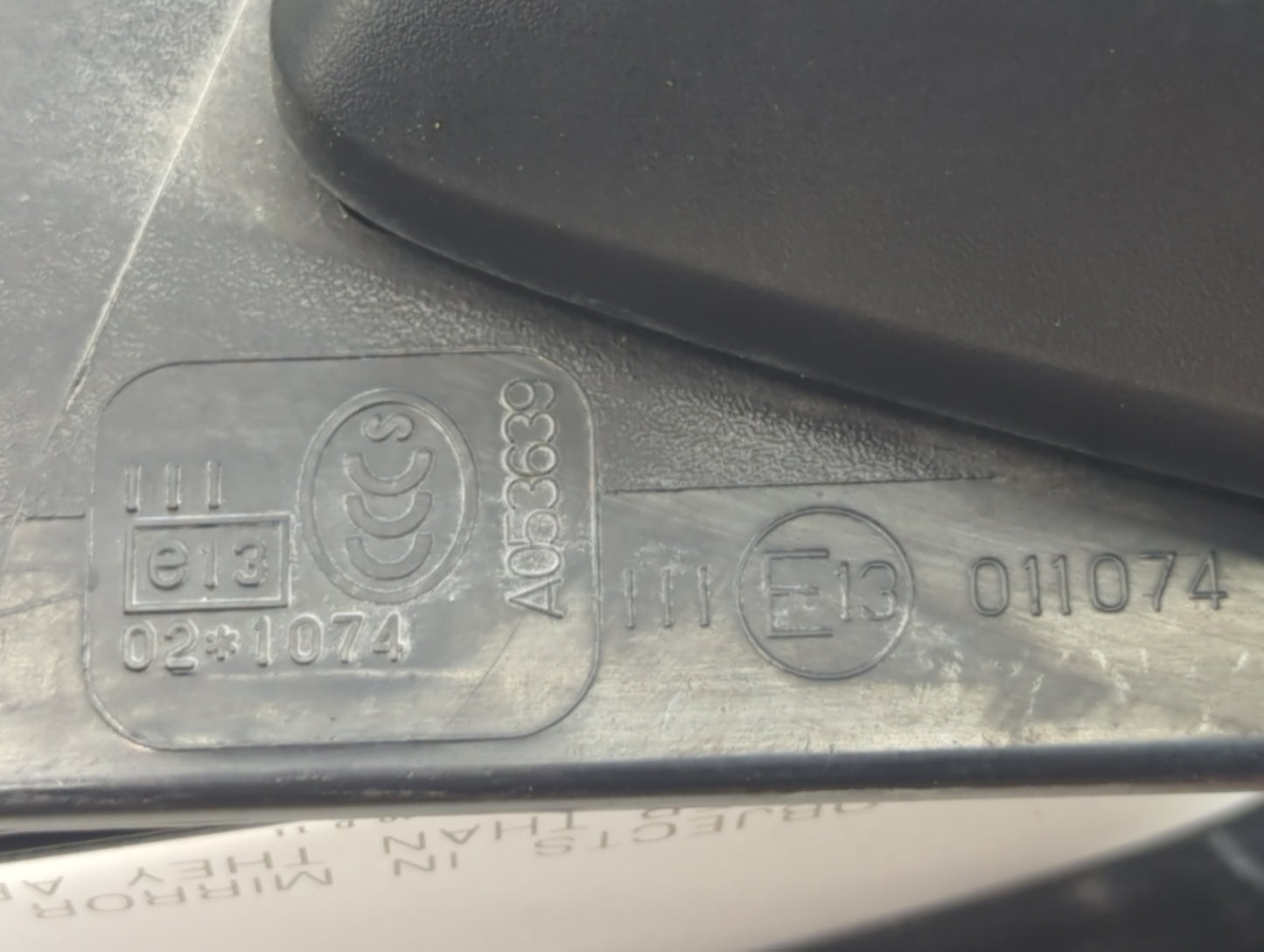 2007-2017 Jeep Compass Passenger Side View Mirror - Right Door Mirror OEM Used - Oemusedautoparts1.com