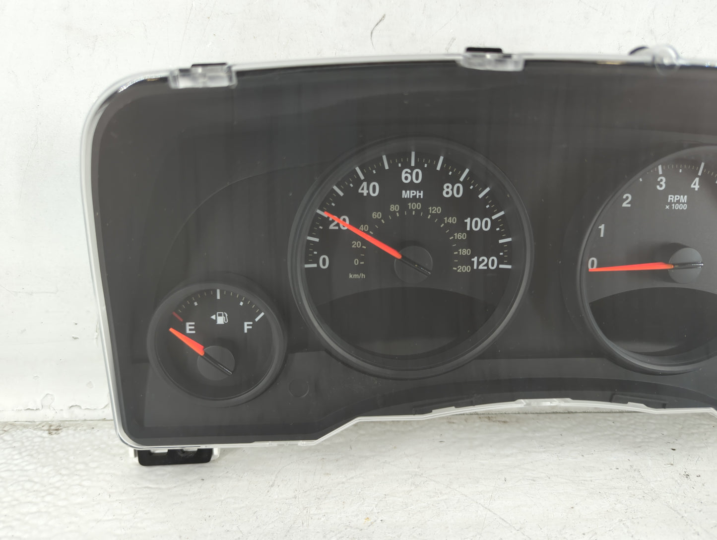 2012 Jeep Compass Instrument Cluster Speedometer Gauges P/N:68080402AE Fits OEM Used Auto Parts - Oemusedautoparts1.com