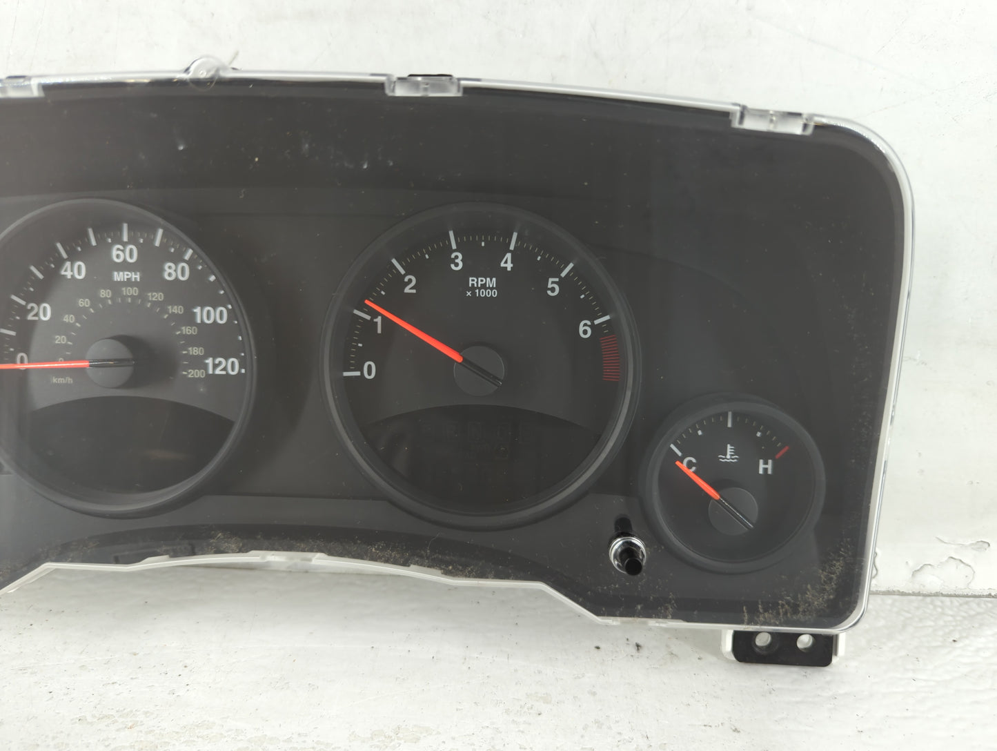 2011-2013 Jeep Compass Instrument Cluster Speedometer Gauges P/N:CR-0035-304-M0-CE 68080402AE Fits Fits 2011 2012 2013 OEM U