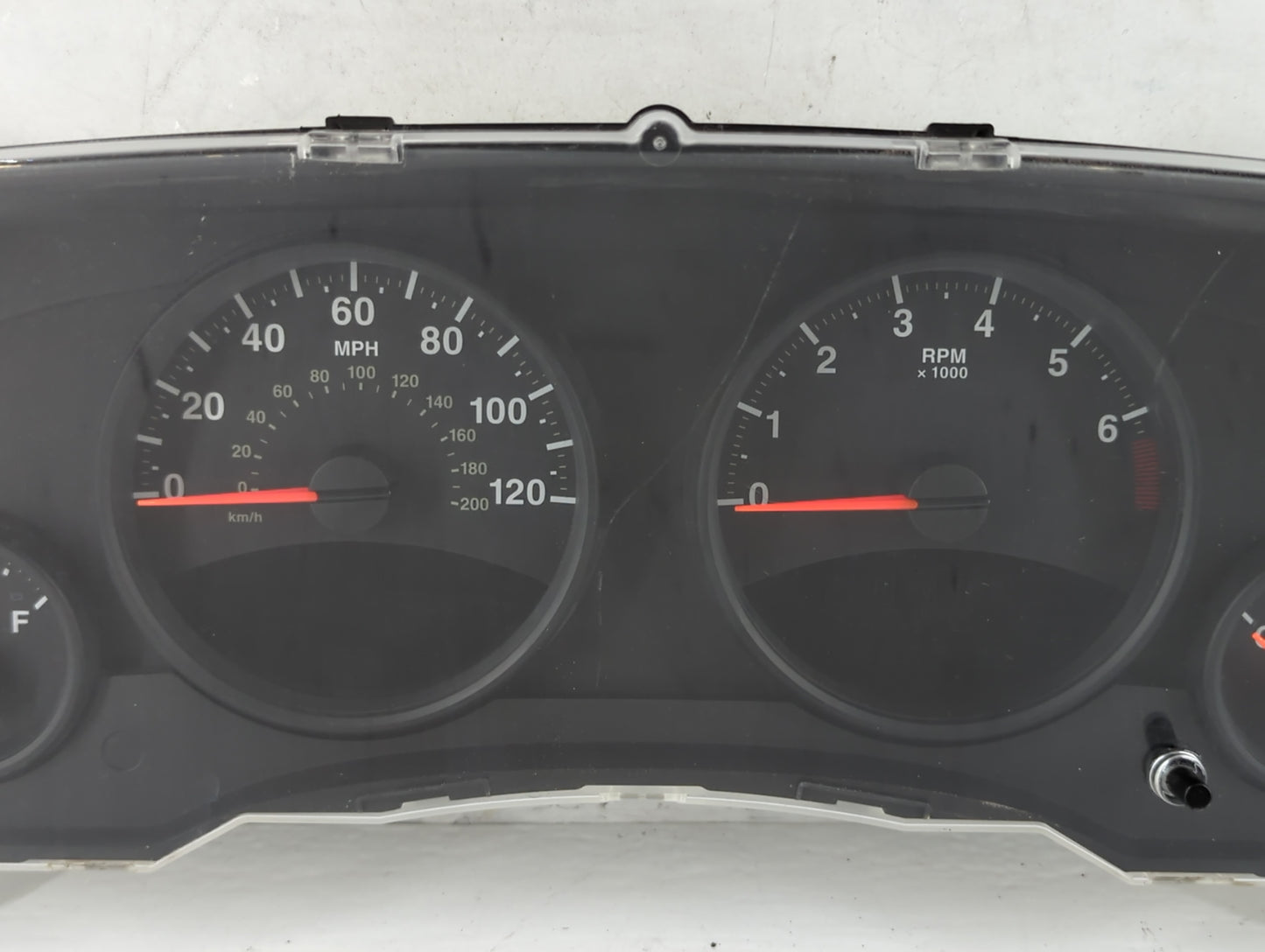 2011-2013 Jeep Compass Instrument Cluster Speedometer Gauges P/N:CR-0035-304-M0-CE 68080402AE Fits Fits 2011 2012 2013 OEM U