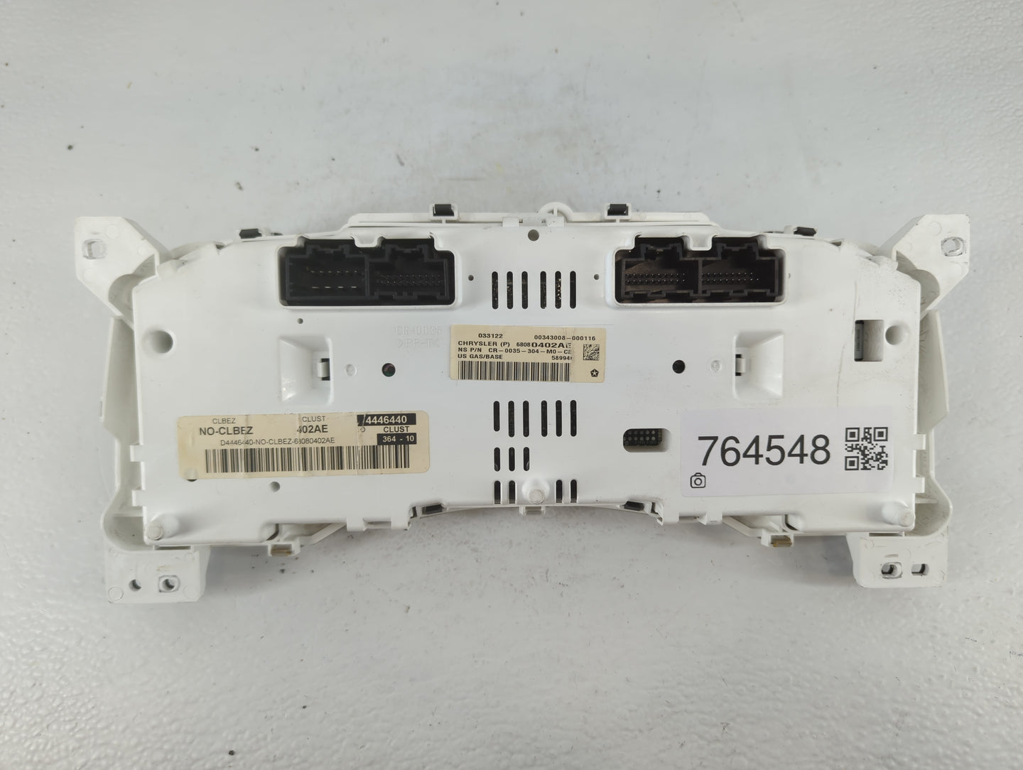 2011-2013 Jeep Compass Instrument Cluster Speedometer Gauges P/N:CR-0035-304-M0-CE 68080402AE Fits Fits 2011 2012 2013 OEM U