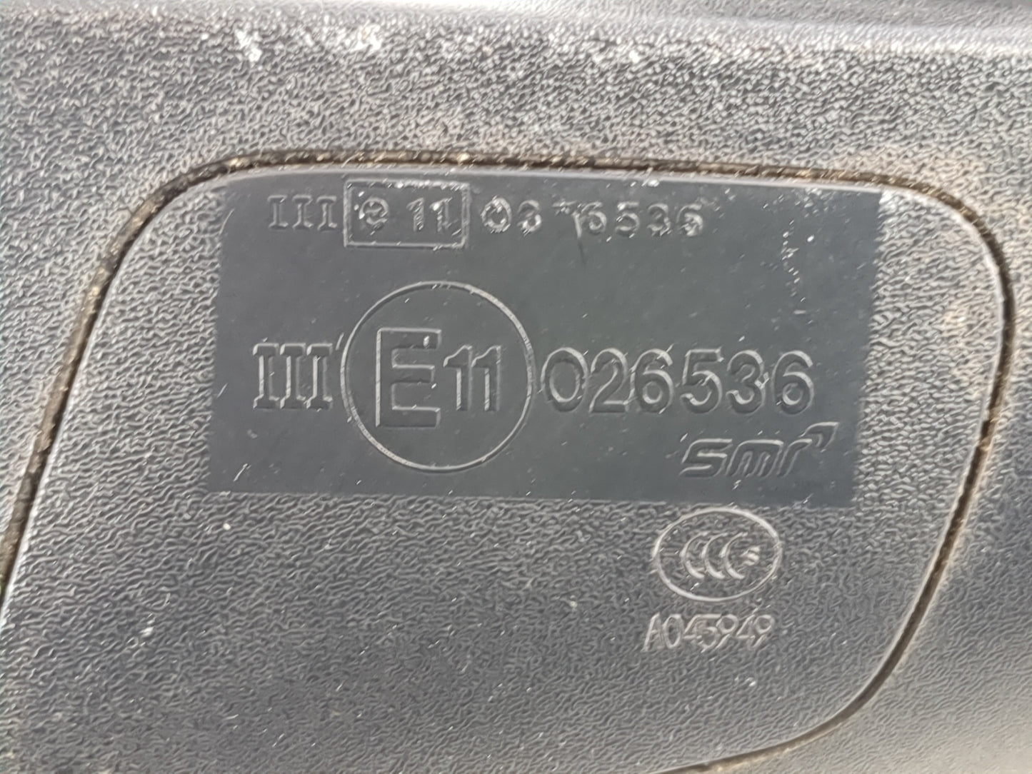 2011-2022 Jeep Grand Cherokee Passenger Side View Mirror - Right Door Mirror OEM Used - Oemusedautoparts1.com