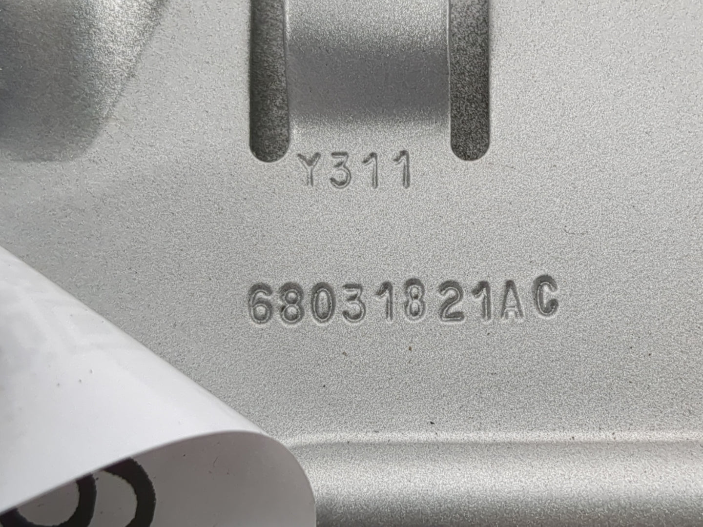 2012 Jeep Grand Cherokee Fuel Tank Door Lid Gas Tank Grey - Oemusedautoparts1.com