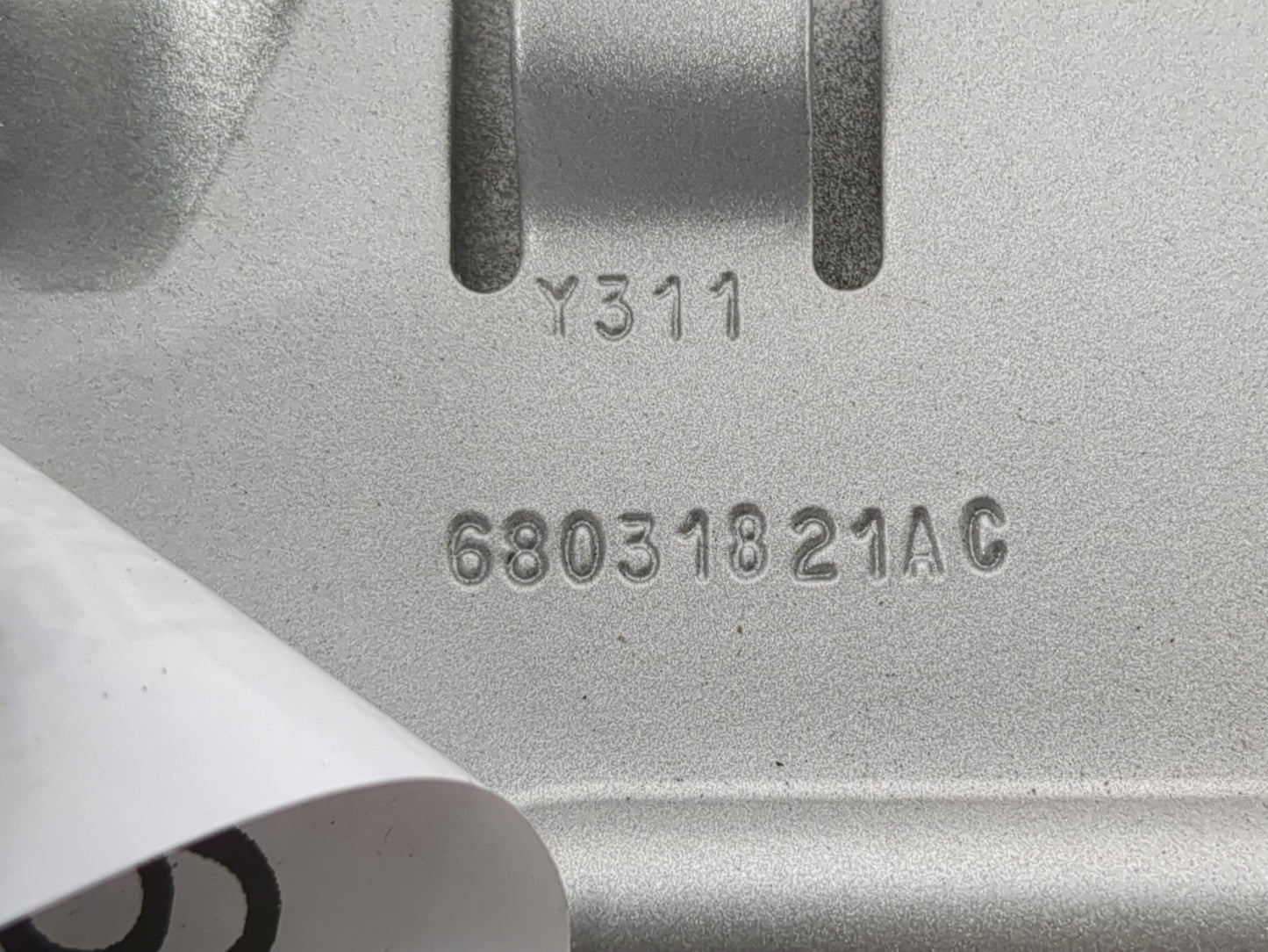 2012 Jeep Grand Cherokee Fuel Tank Door Lid Gas Tank Grey - Oemusedautoparts1.com