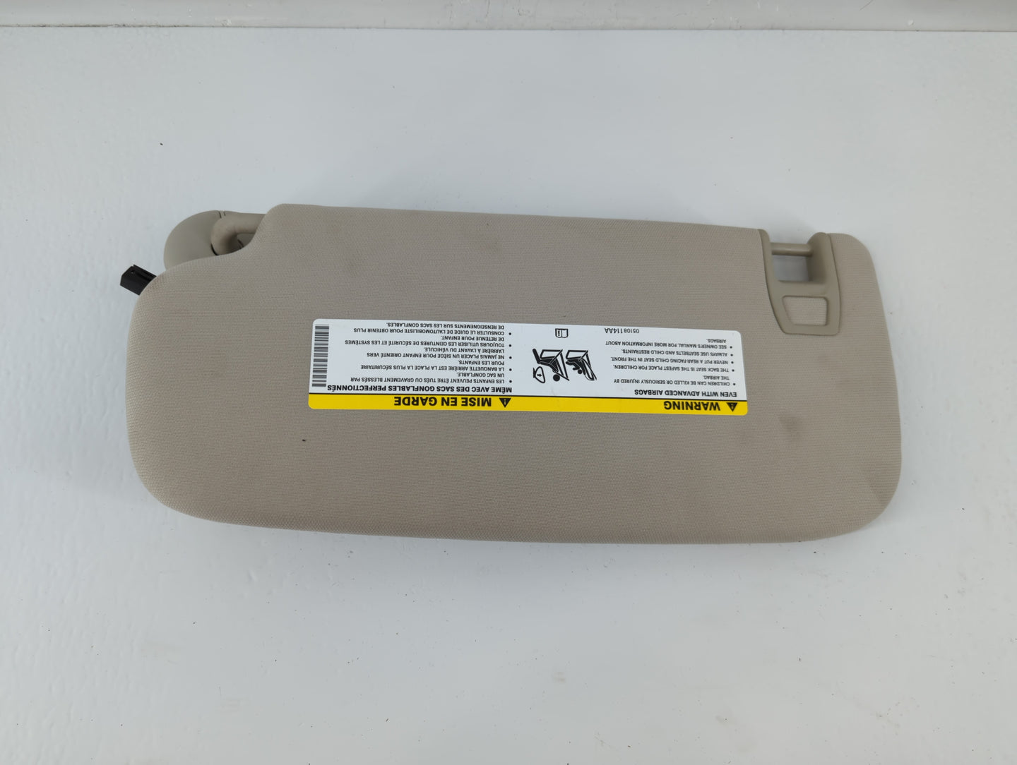 2011-2013 Jeep Grand Cherokee Sun Visor Shade Replacement Passenger Right Mirror Fits OEM Used Auto Parts - Oemusedautoparts