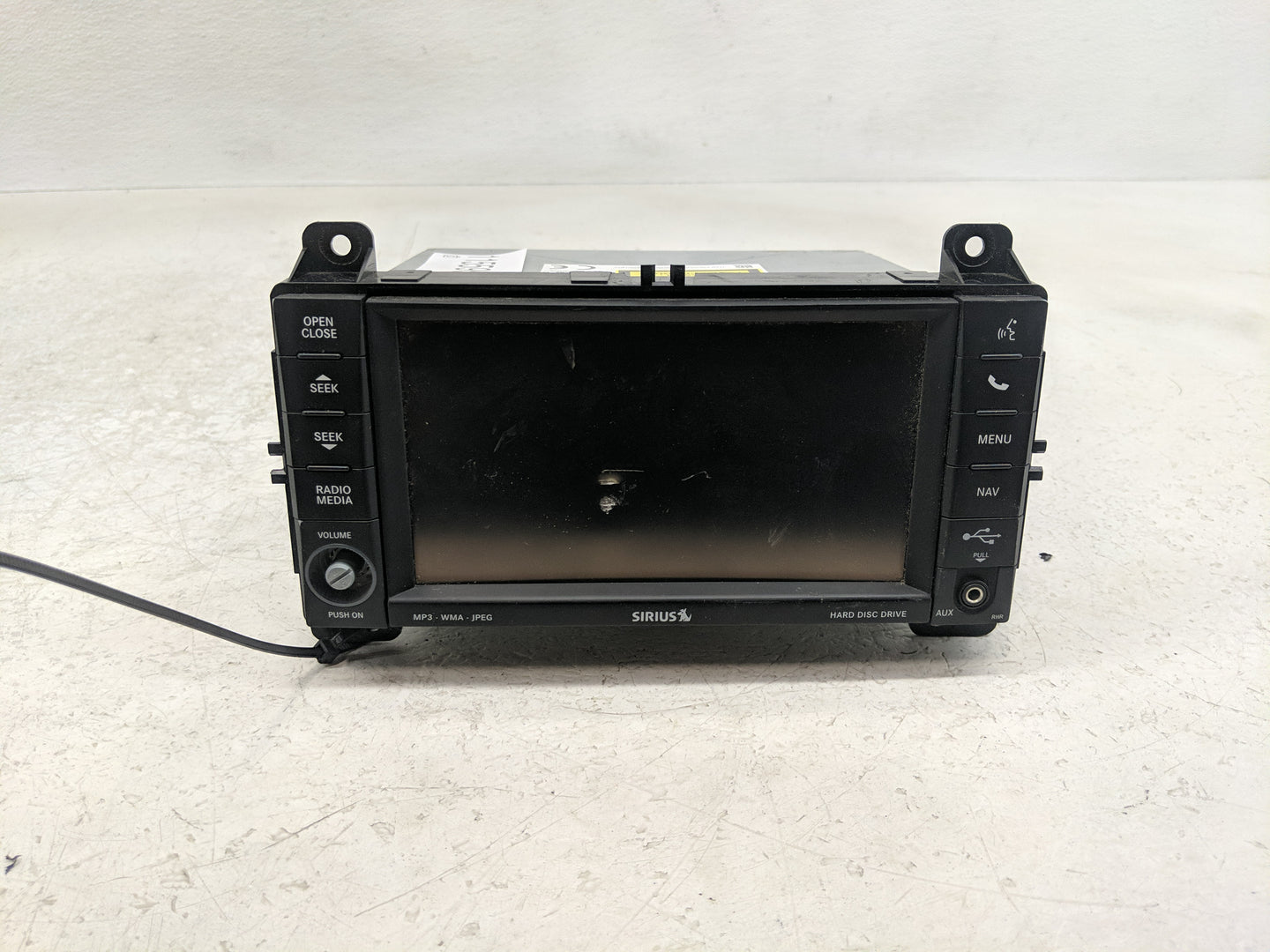 2012 Jeep Grand Cherokee Radio AM FM Cd Player Receiver Replacement P/N:P05064830AF Fits OEM Used Auto Parts - Oemusedautopa