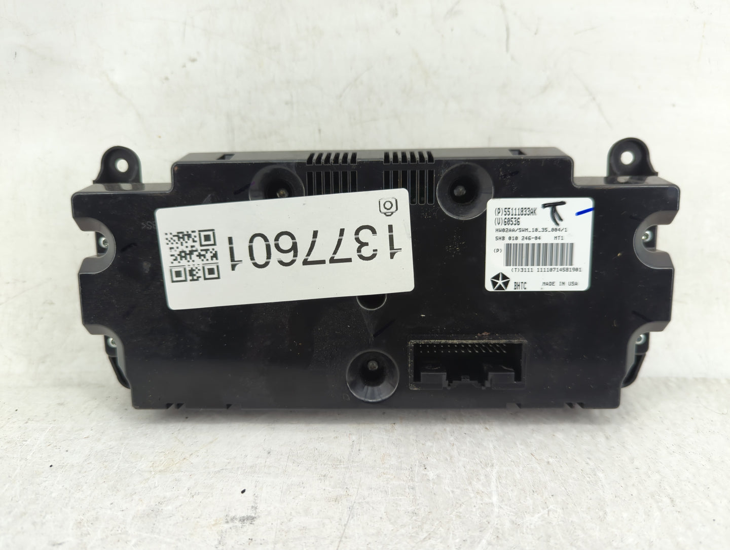 2011-2013 Jeep Grand Cherokee Climate Control Module Temperature AC/Heater Replacement P/N:55111833AK Fits Fits 2011 2012 20