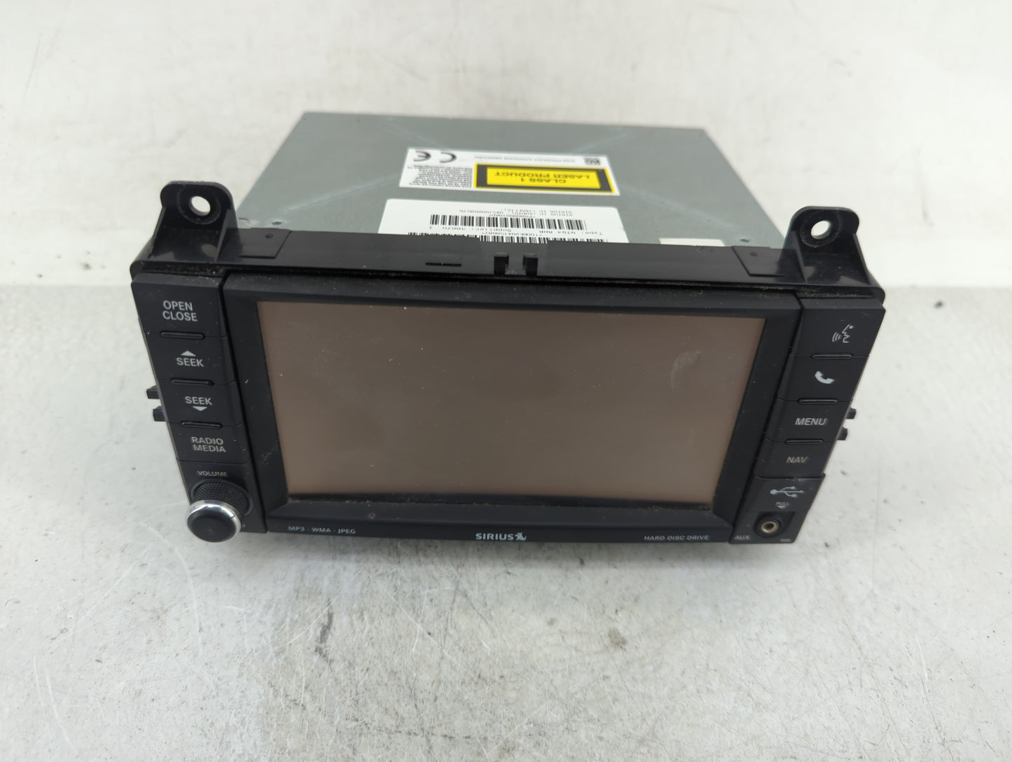 2012 Jeep Grand Cherokee Radio AM FM Cd Player Receiver Replacement P/N:P68089010AD Fits OEM Used Auto Parts - Oemusedautopa