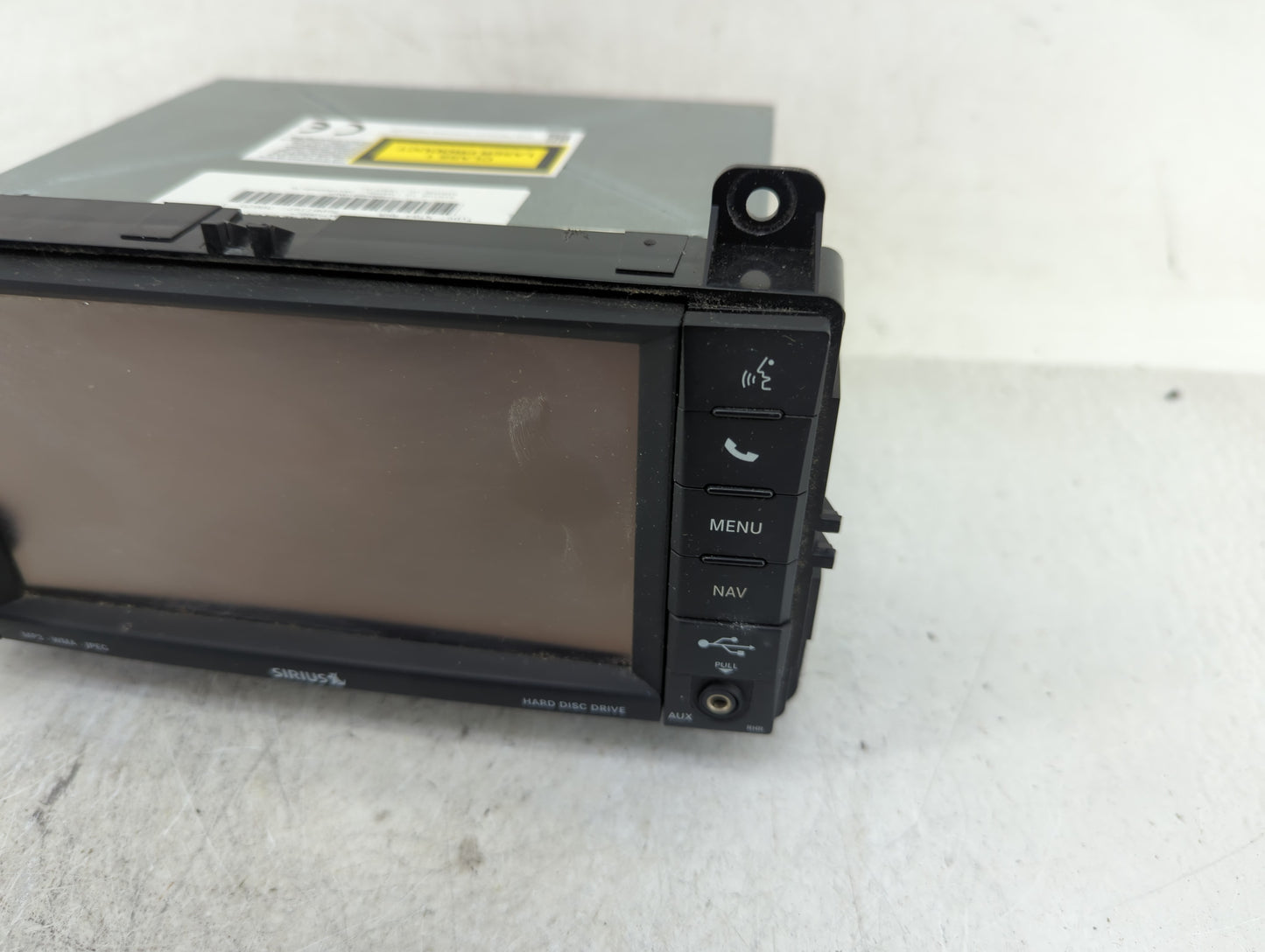 2012 Jeep Grand Cherokee Radio AM FM Cd Player Receiver Replacement P/N:P68089010AD Fits OEM Used Auto Parts - Oemusedautopa