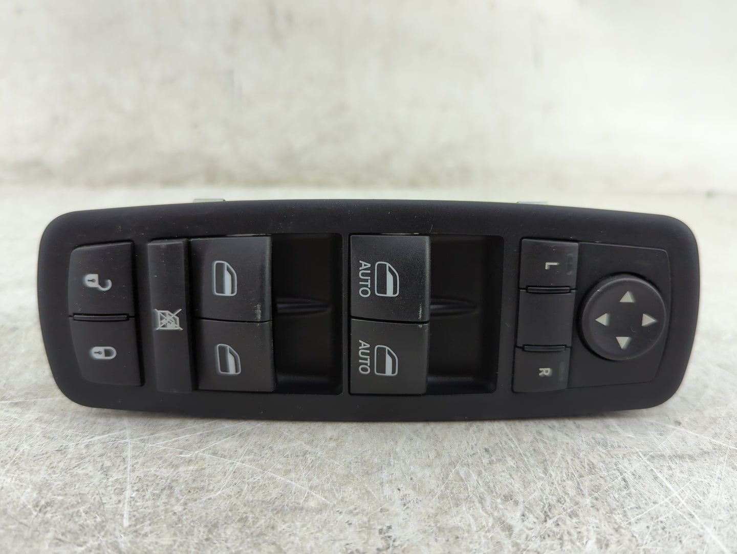 2011-2013 Jeep Grand Cherokee Master Power Window Switch Replacement Driver Side Left P/N:68030823AC Fits Fits 2011 2012 201