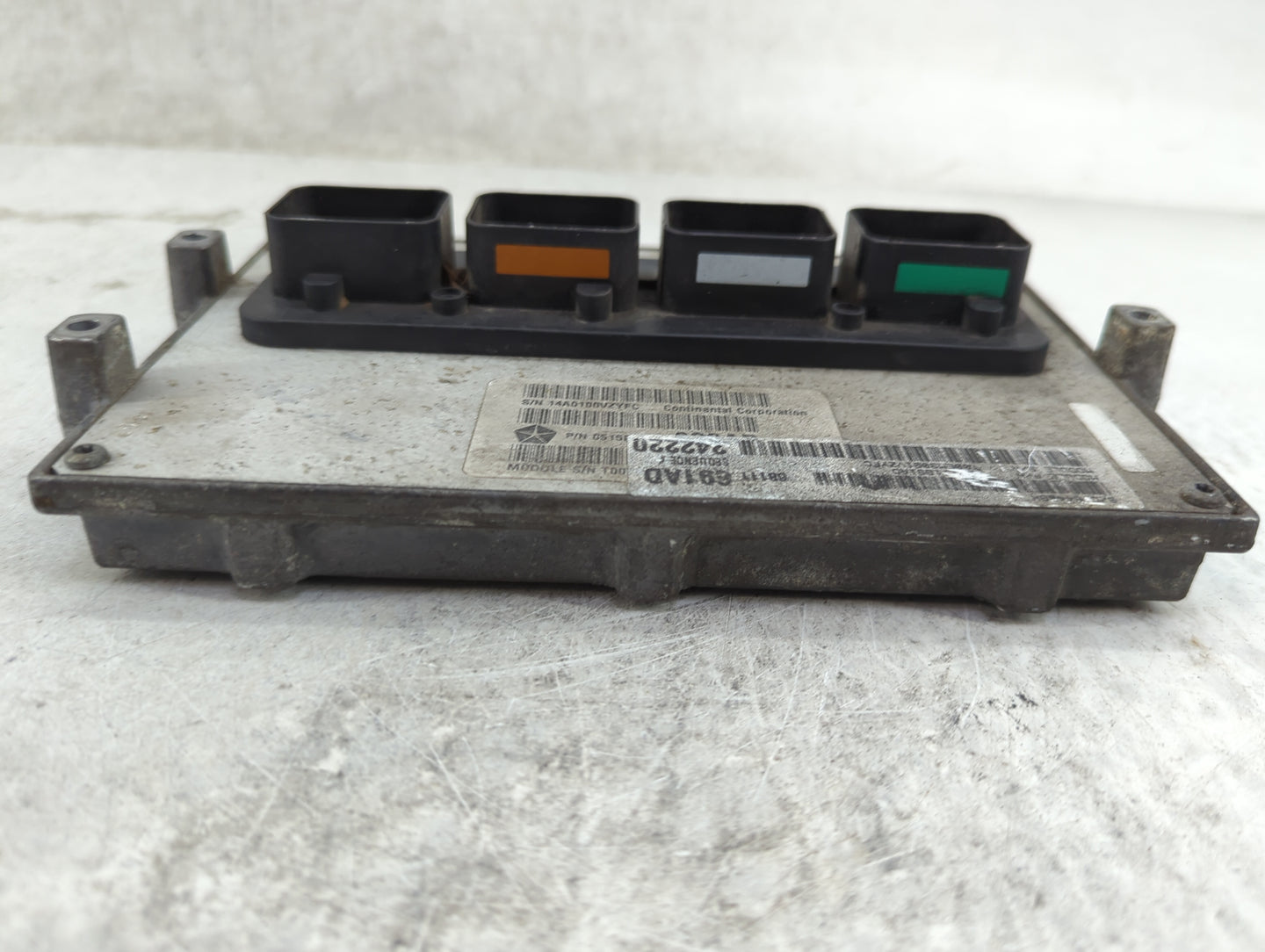 2012-2013 Jeep Grand Cherokee PCM Engine Control Computer ECU ECM PCU OEM P/N:68111691AD 05150691AD Fits Fits 2012 2013 OEM 