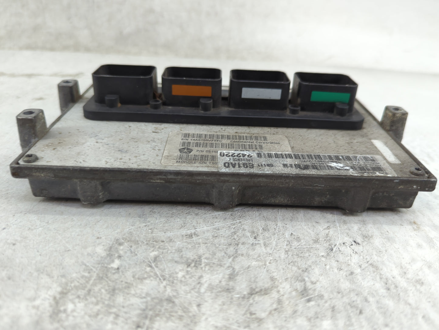 2012-2013 Jeep Grand Cherokee PCM Engine Control Computer ECU ECM PCU OEM P/N:68111691AD 05150691AD Fits Fits 2012 2013 OEM 