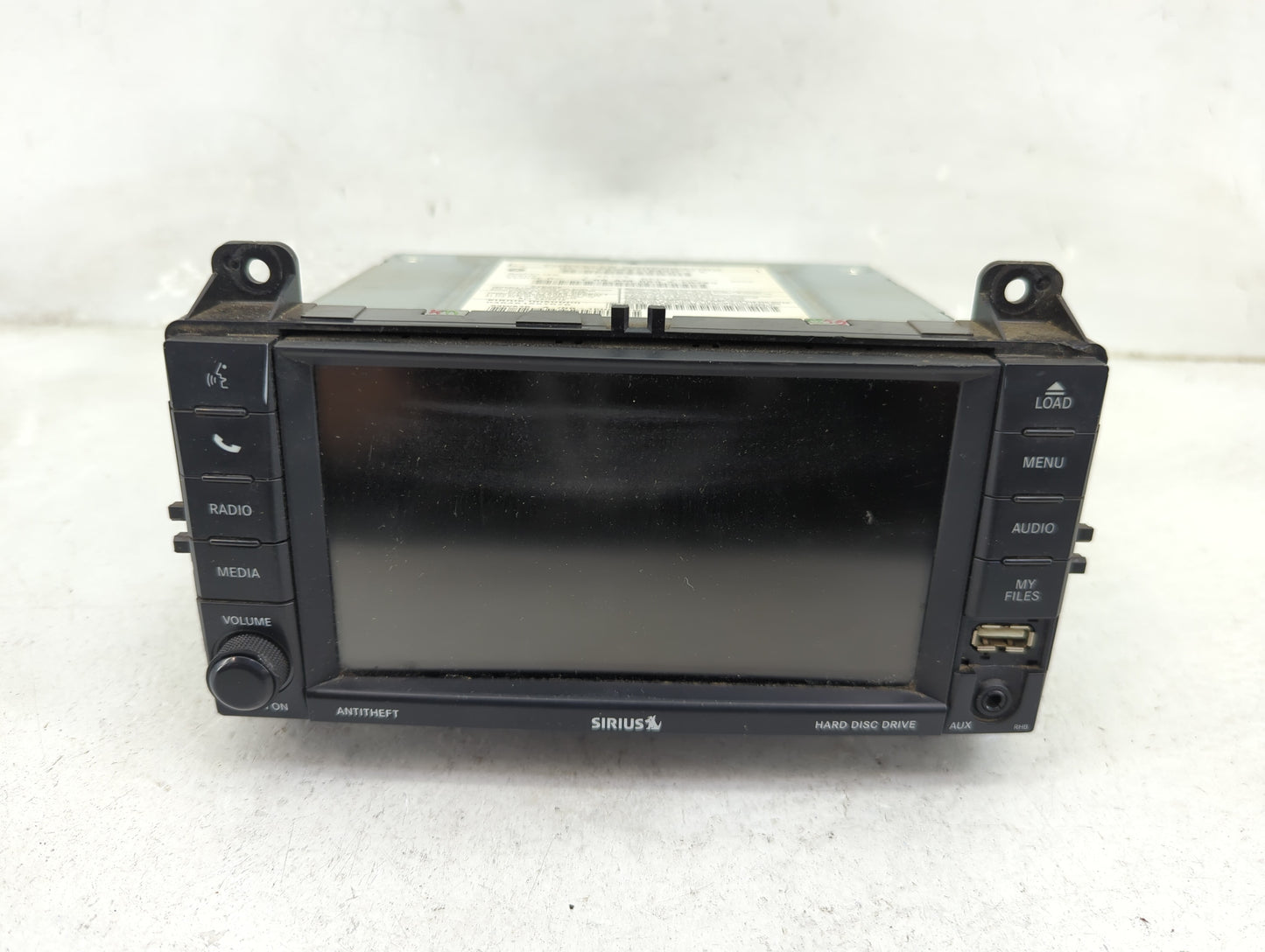 2012 Jeep Grand Cherokee Radio AM FM Cd Player Receiver Replacement P/N:P05091188AD Fits OEM Used Auto Parts - Oemusedautopa