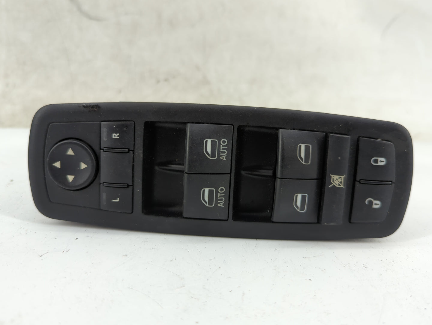 2011-2013 Jeep Grand Cherokee Master Power Window Switch Replacement Driver Side Left P/N:68030823AC 1001114S Fits OEM Used 