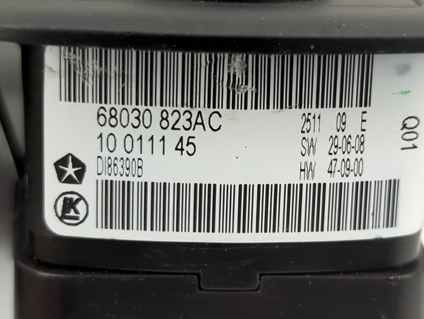 2011-2013 Jeep Grand Cherokee Master Power Window Switch Replacement Driver Side Left P/N:68030823AC 1001114S Fits OEM Used 