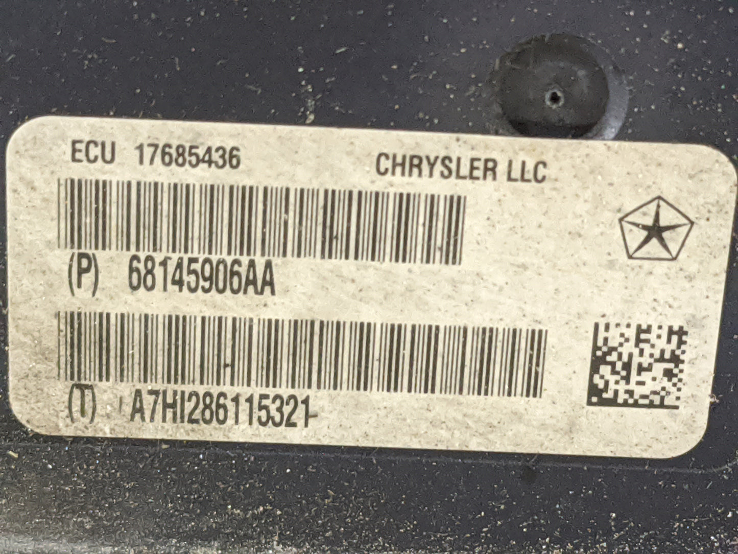 2012 Jeep Grand Cherokee ABS Pump Control Module Replacement P/N:68145906AA 17685436, A7HI286115321 Fits OEM Used Auto Parts