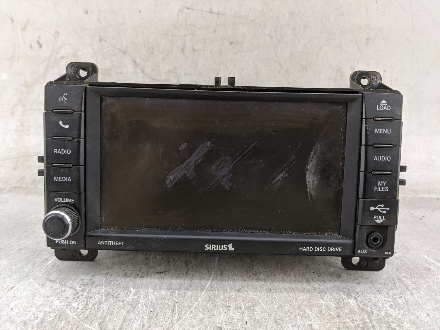 2012 Jeep Grand Cherokee Radio AM FM Cd Player Receiver Replacement P/N:P05091188AC Fits OEM Used Auto Parts - Oemusedautopa