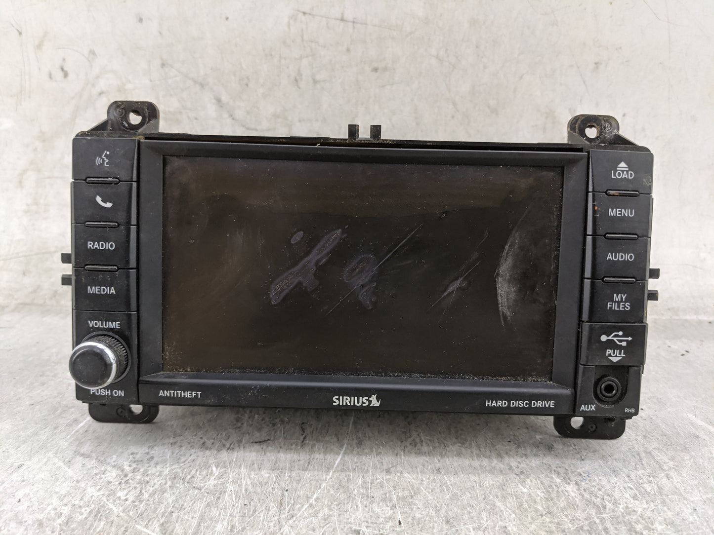 2012 Jeep Grand Cherokee Radio AM FM Cd Player Receiver Replacement P/N:P05091188AC Fits OEM Used Auto Parts - Oemusedautopa