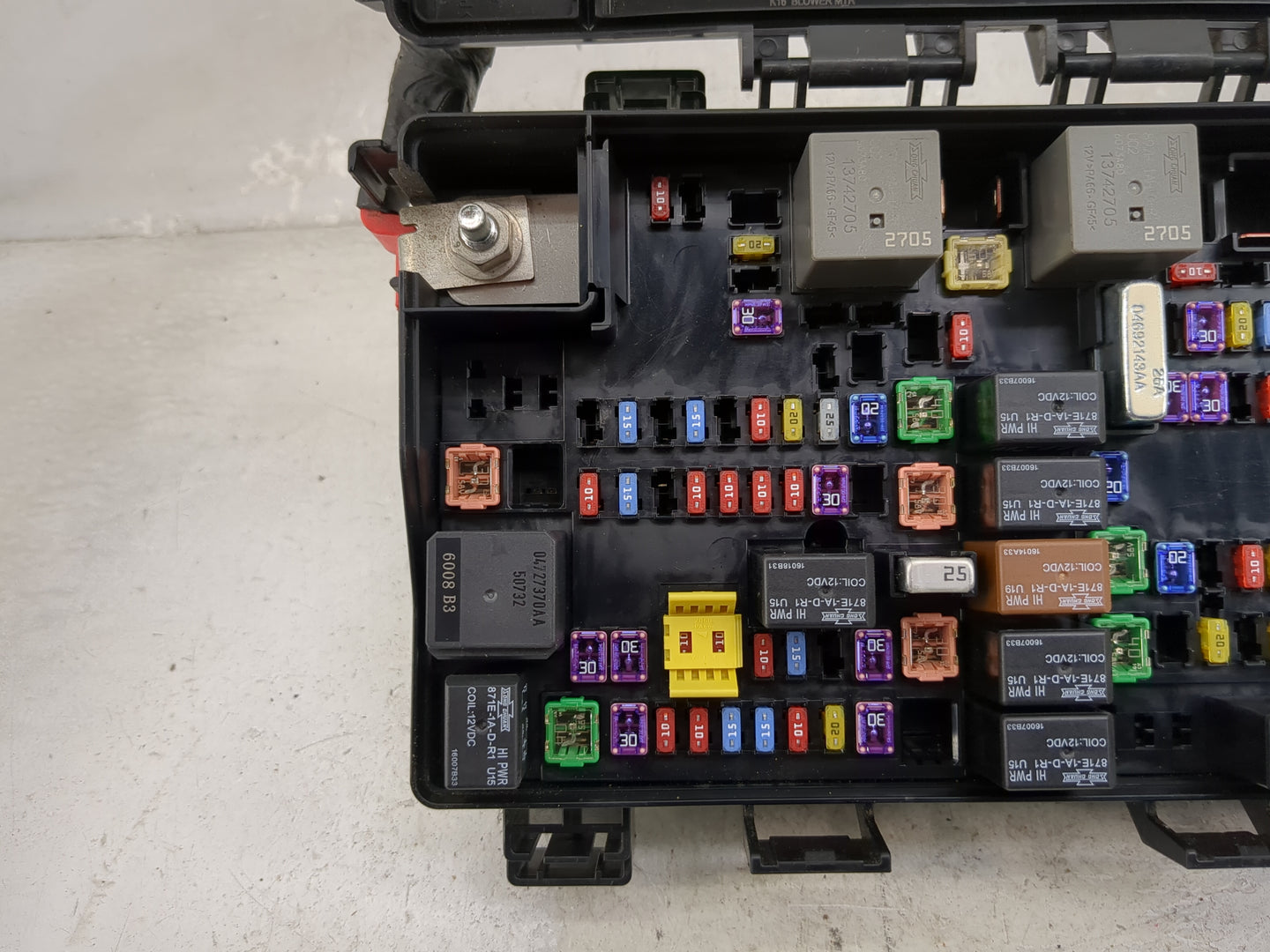 2012-2012 Jeep Grand Cherokee Fusebox Fuse Box Relay Module Tipm - Oemusedautoparts1.com
